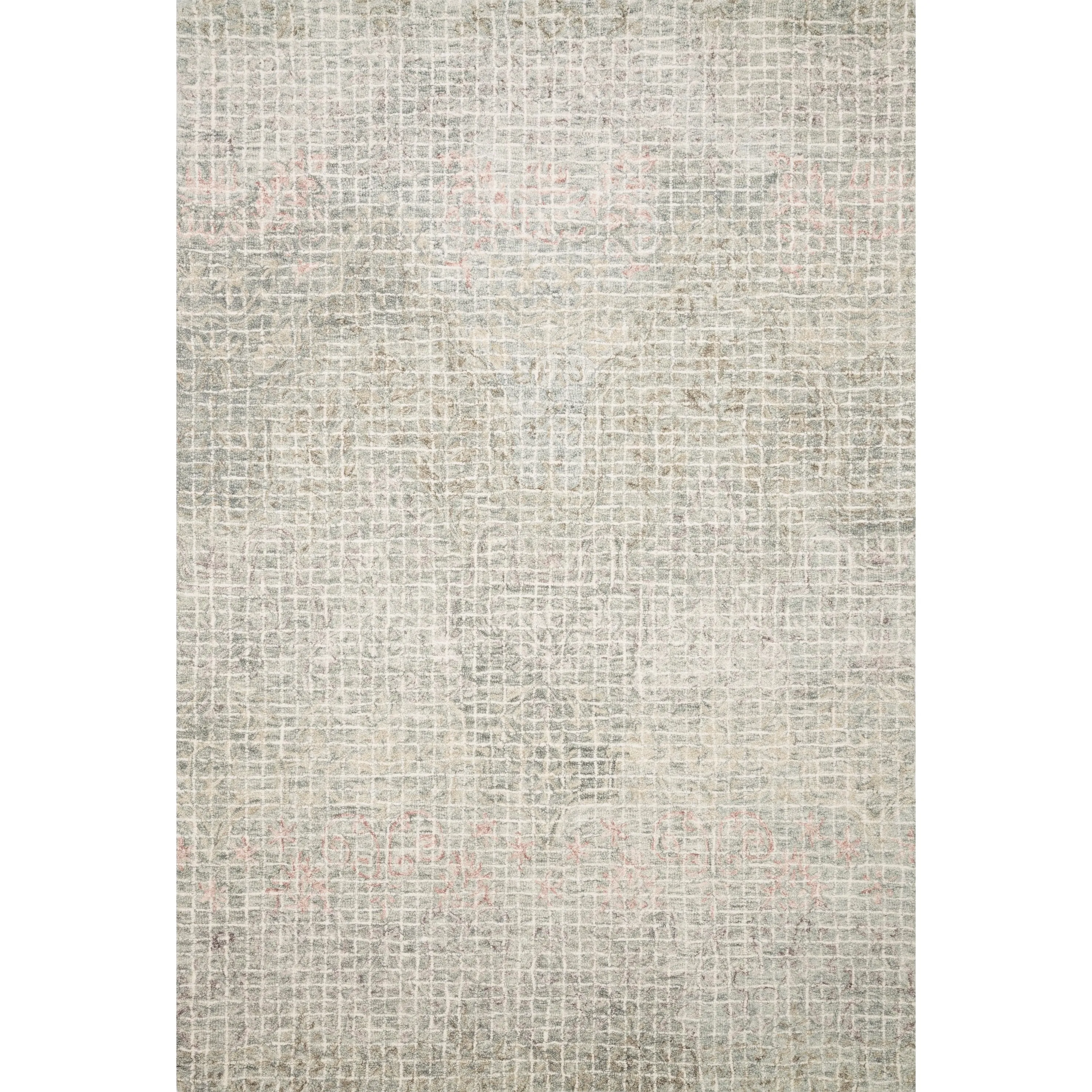 Alexander Home Nile Abstract 100% Wool Hand Hooked Rug