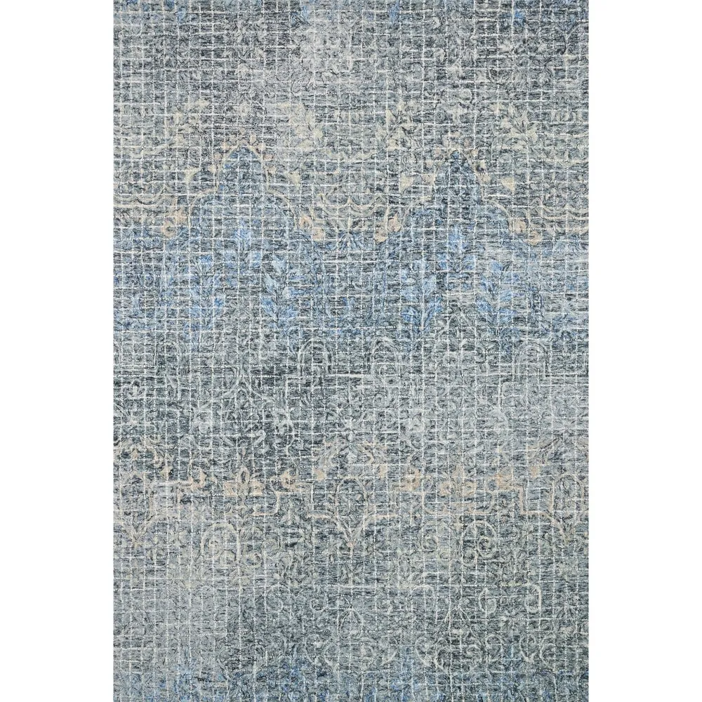 Alexander Home Nile Abstract 100% Wool Hand Hooked Rug