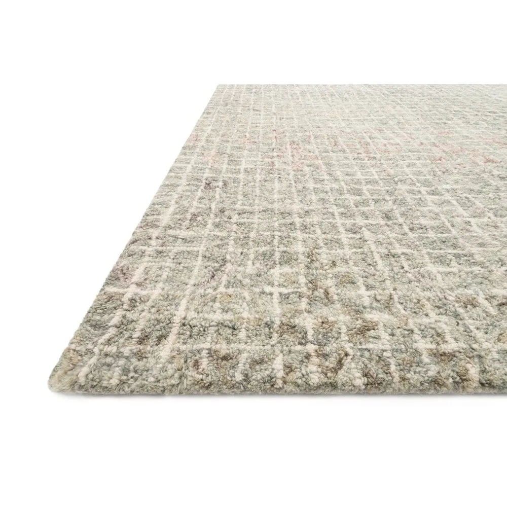 Alexander Home Nile Abstract 100% Wool Hand Hooked Rug
