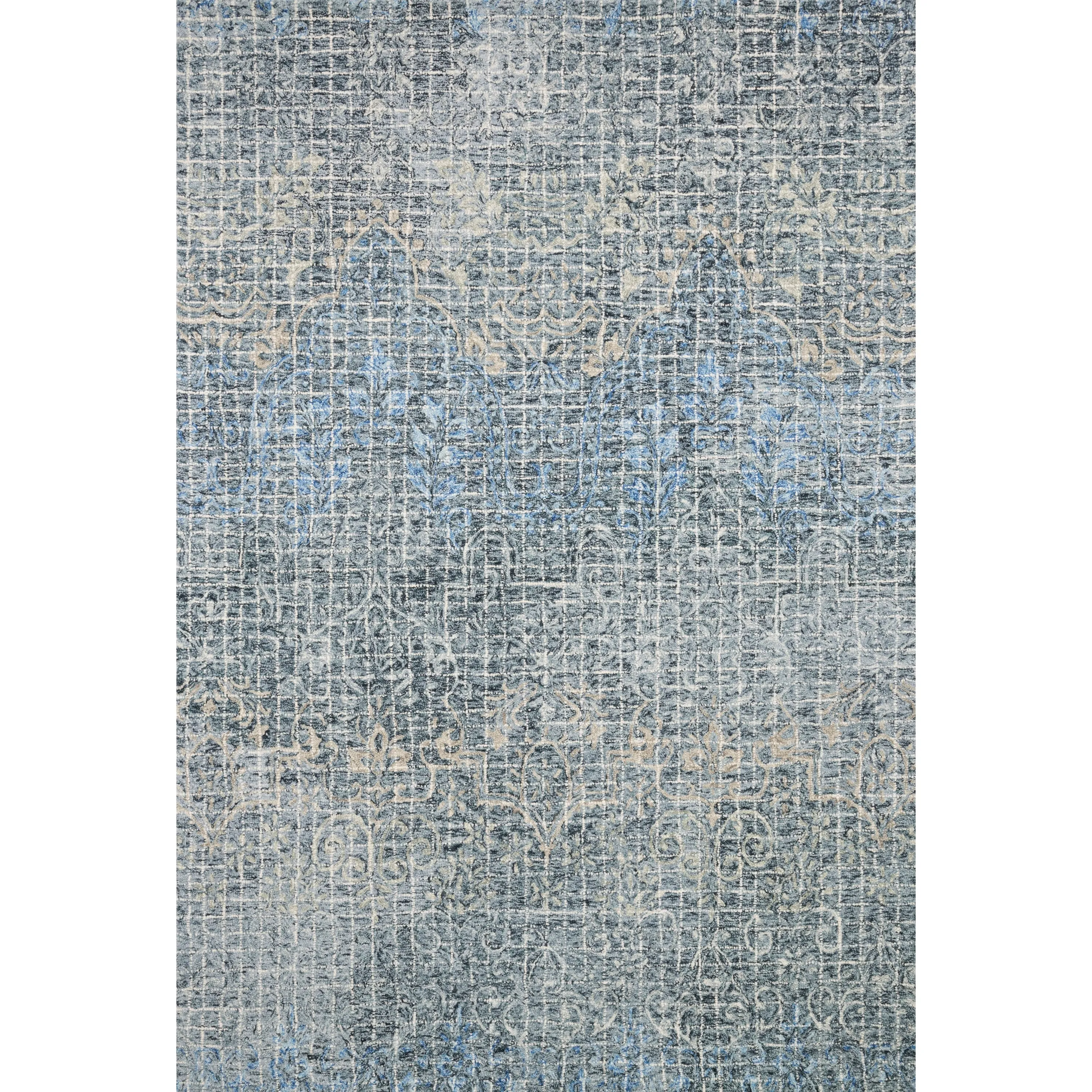 Alexander Home Nile Abstract 100% Wool Hand Hooked Rug