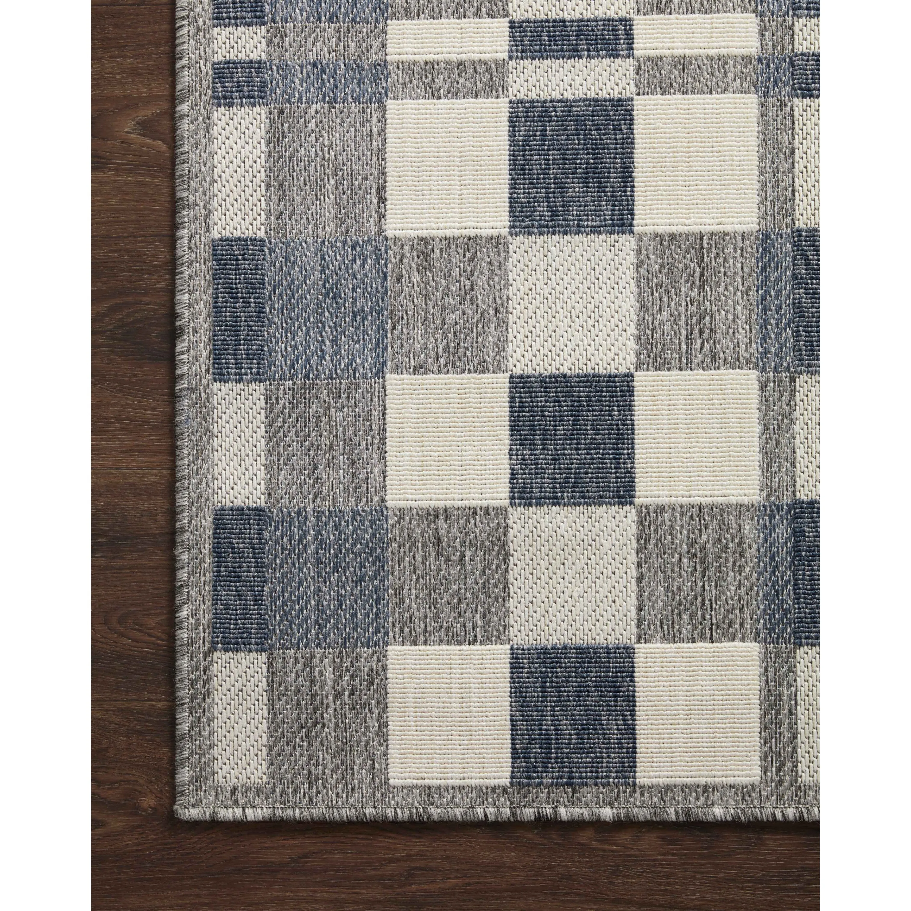 Alexander Home Renee Modern Buffalo Check Indoor / Outdoor Rug
