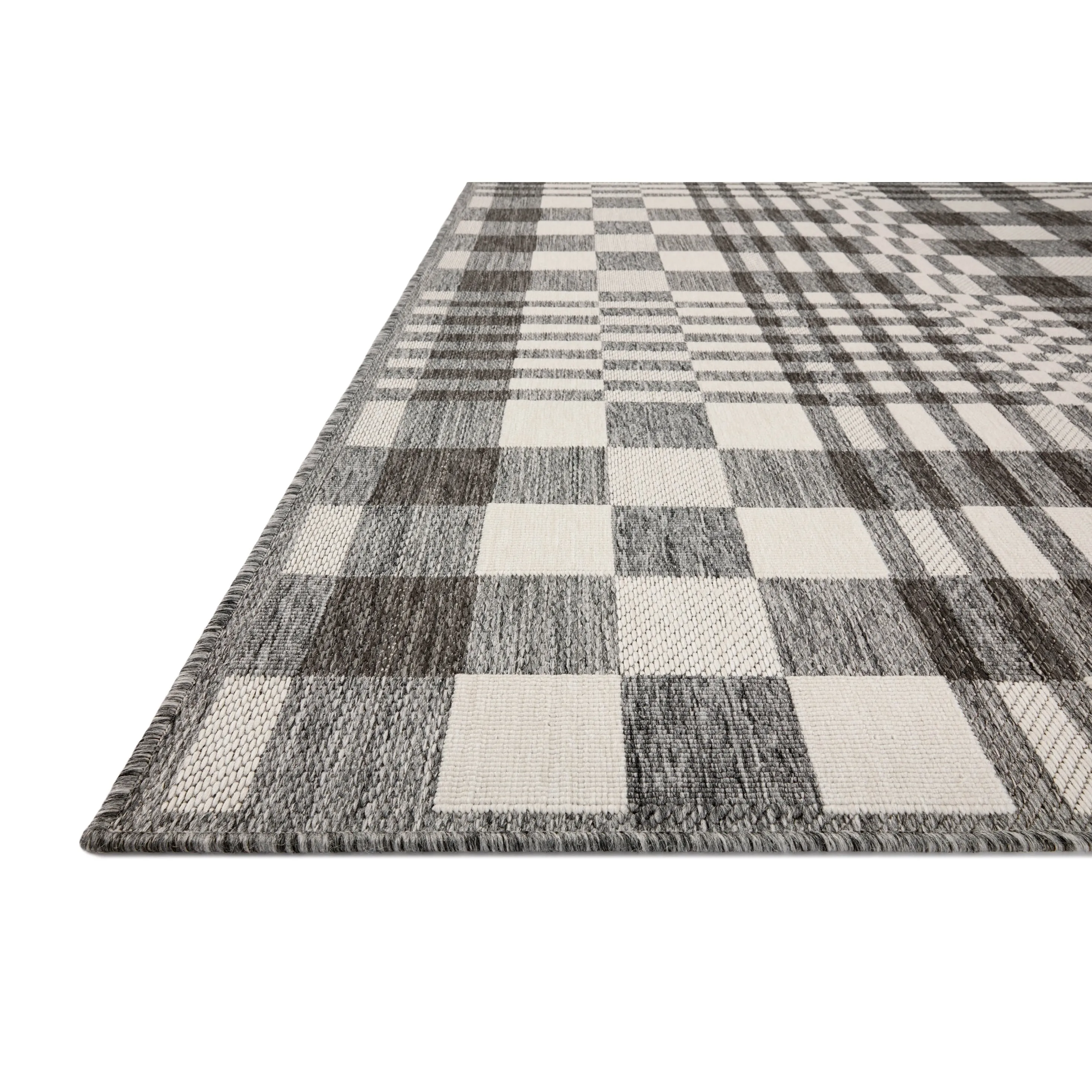 Alexander Home Renee Modern Buffalo Check Indoor / Outdoor Rug