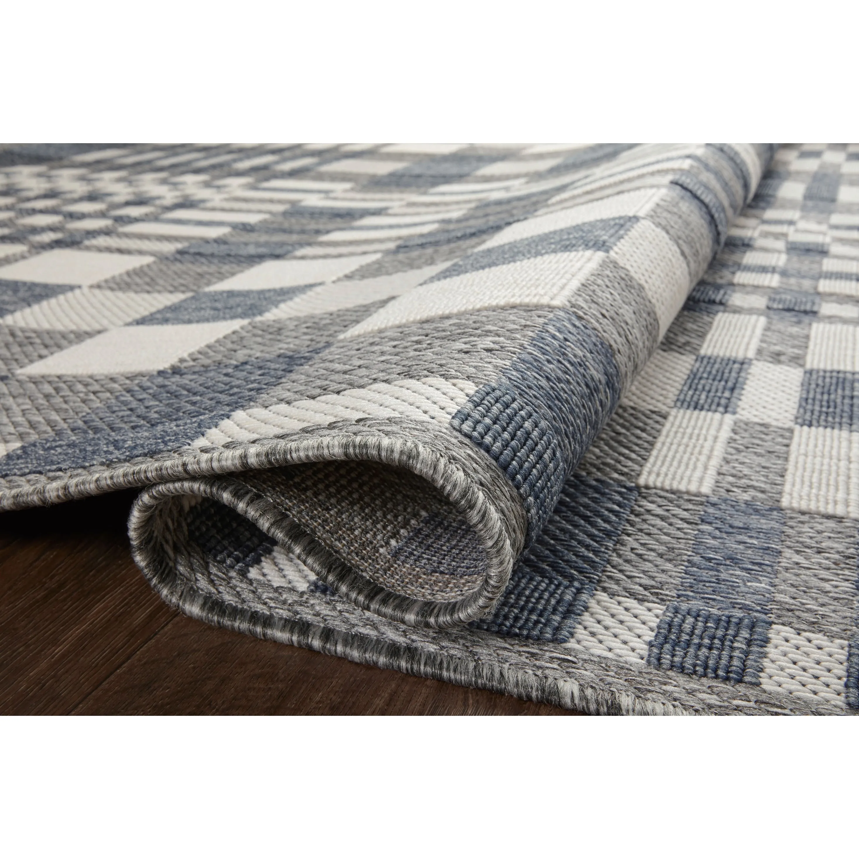 Alexander Home Renee Modern Buffalo Check Indoor / Outdoor Rug