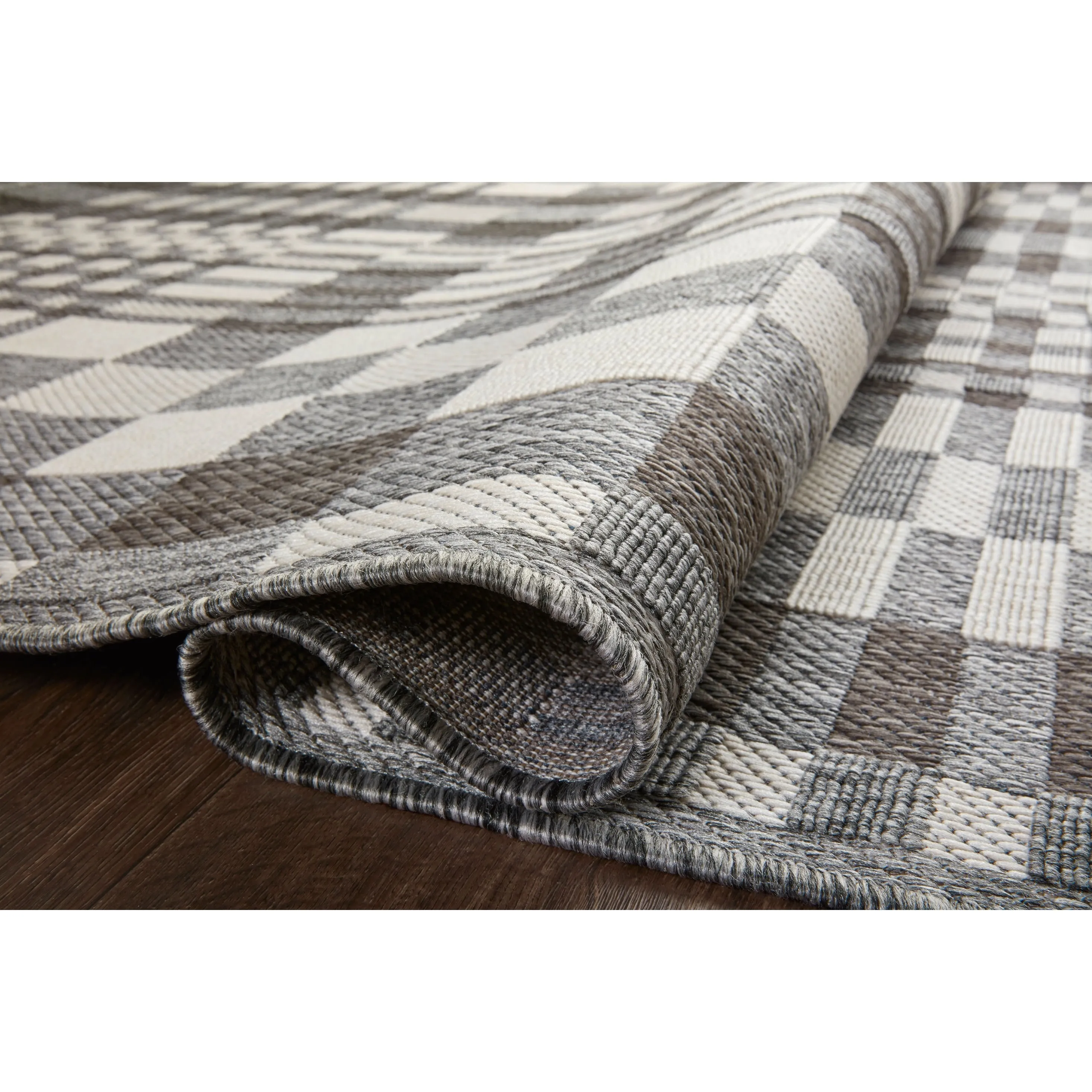 Alexander Home Renee Modern Buffalo Check Indoor / Outdoor Rug
