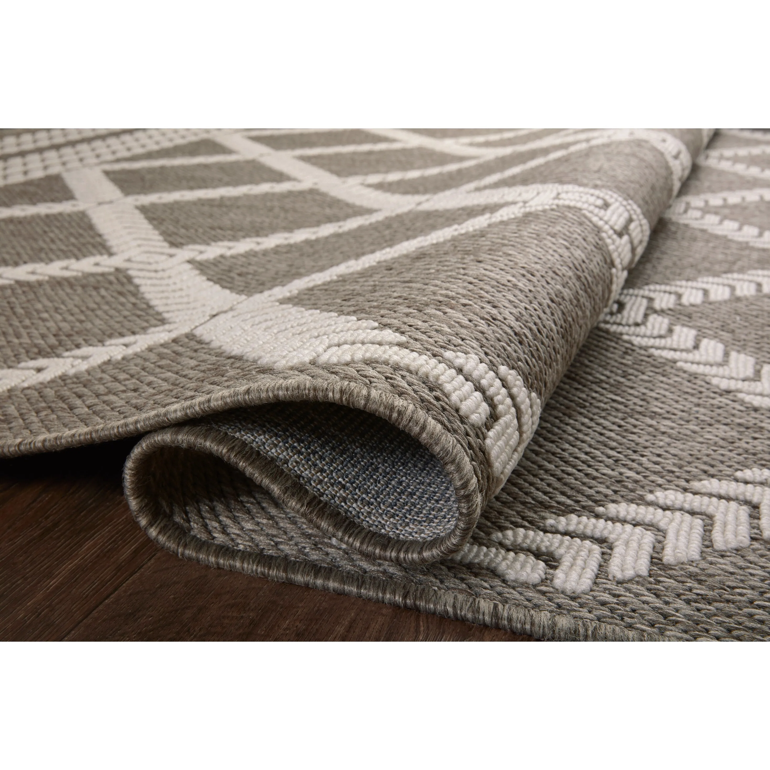 Alexander Home Renee Modern Trellis Indoor / Outdoor Rug
