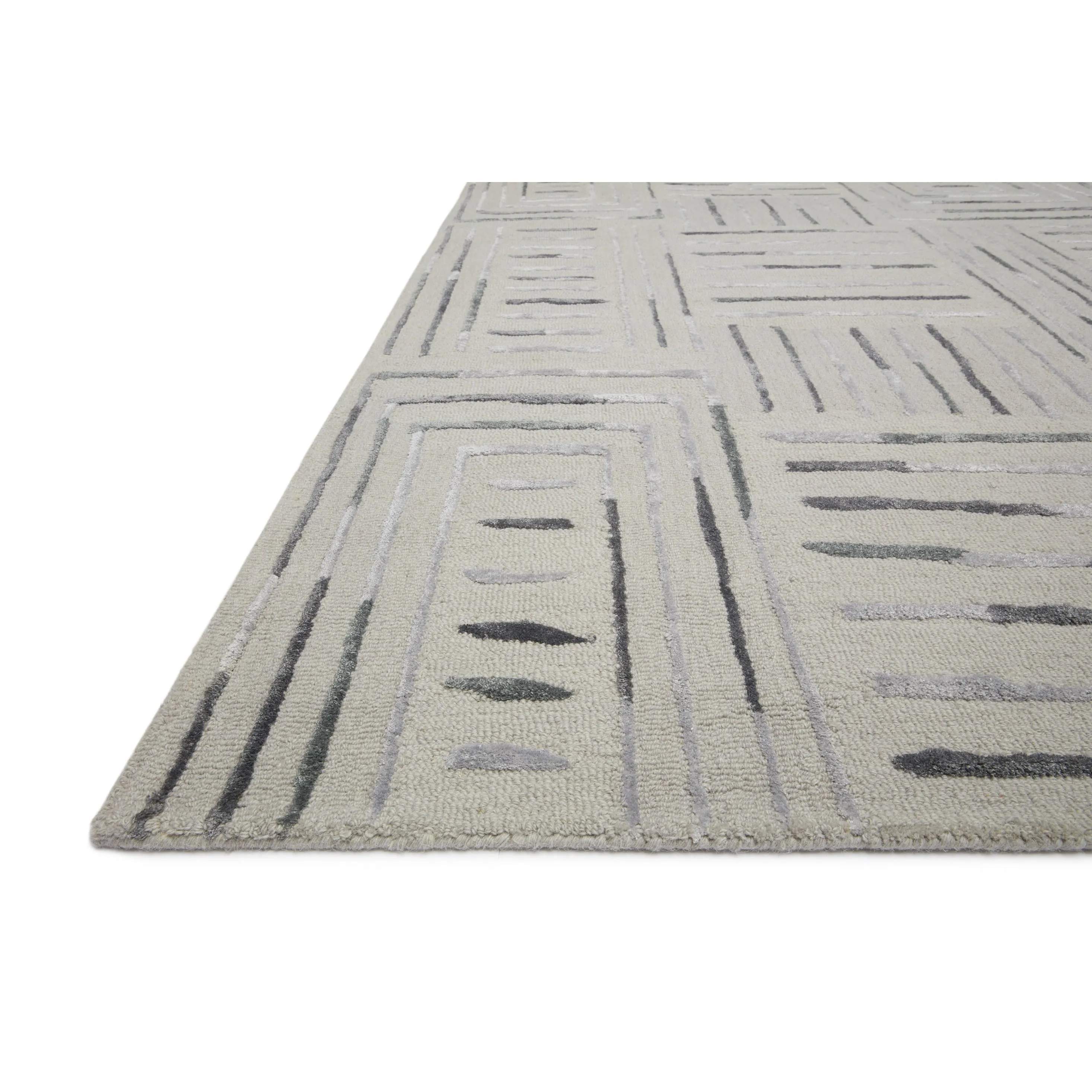Alexander Home Reverie Geometric Contemporary Area Rug