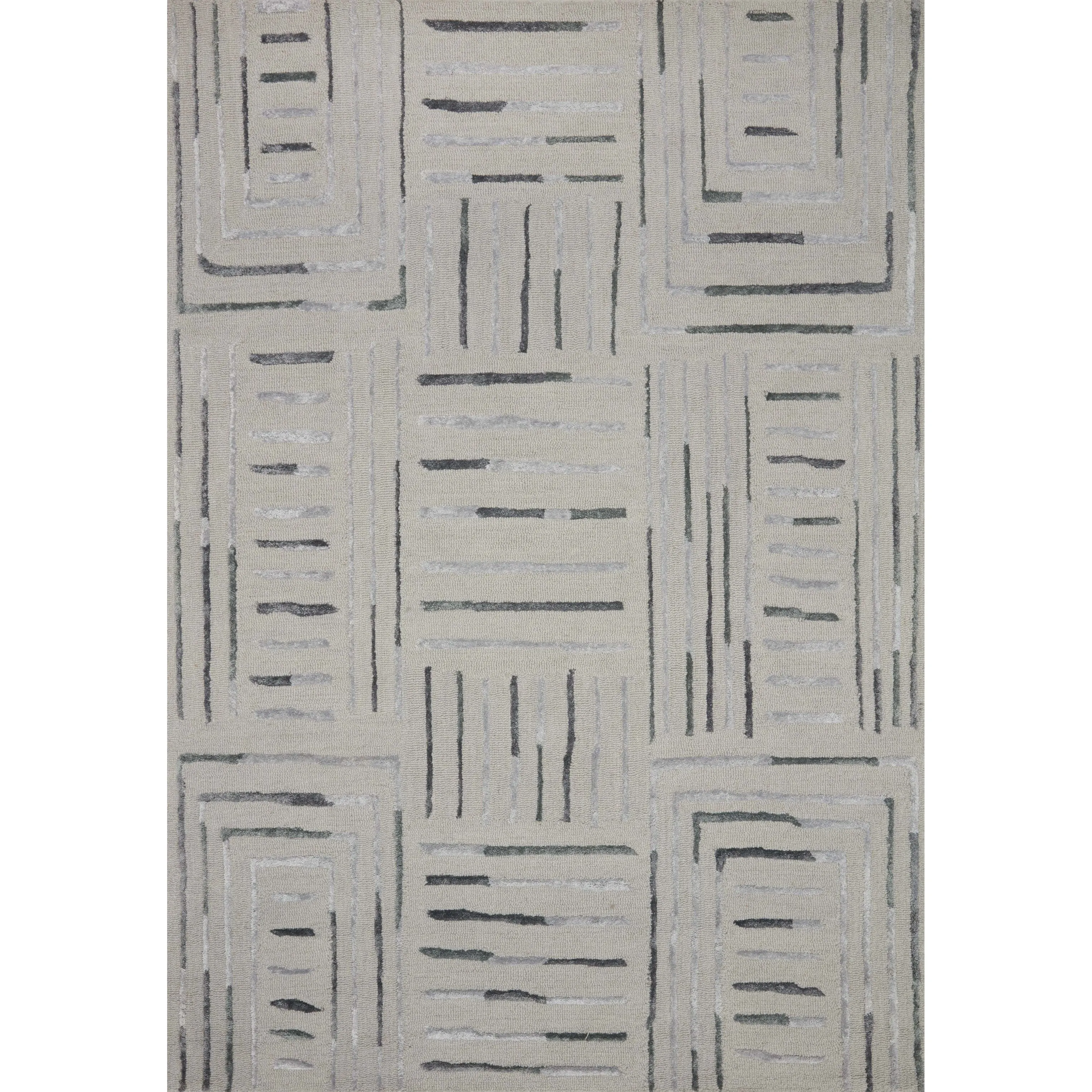Alexander Home Reverie Geometric Contemporary Area Rug