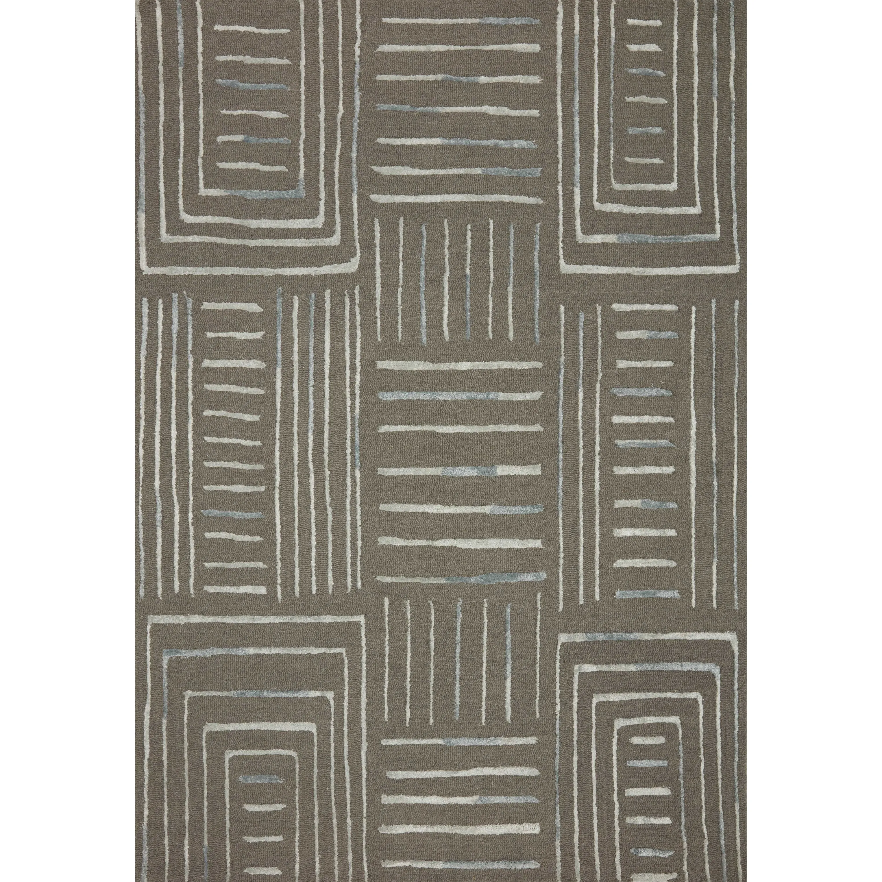Alexander Home Reverie Geometric Contemporary Area Rug