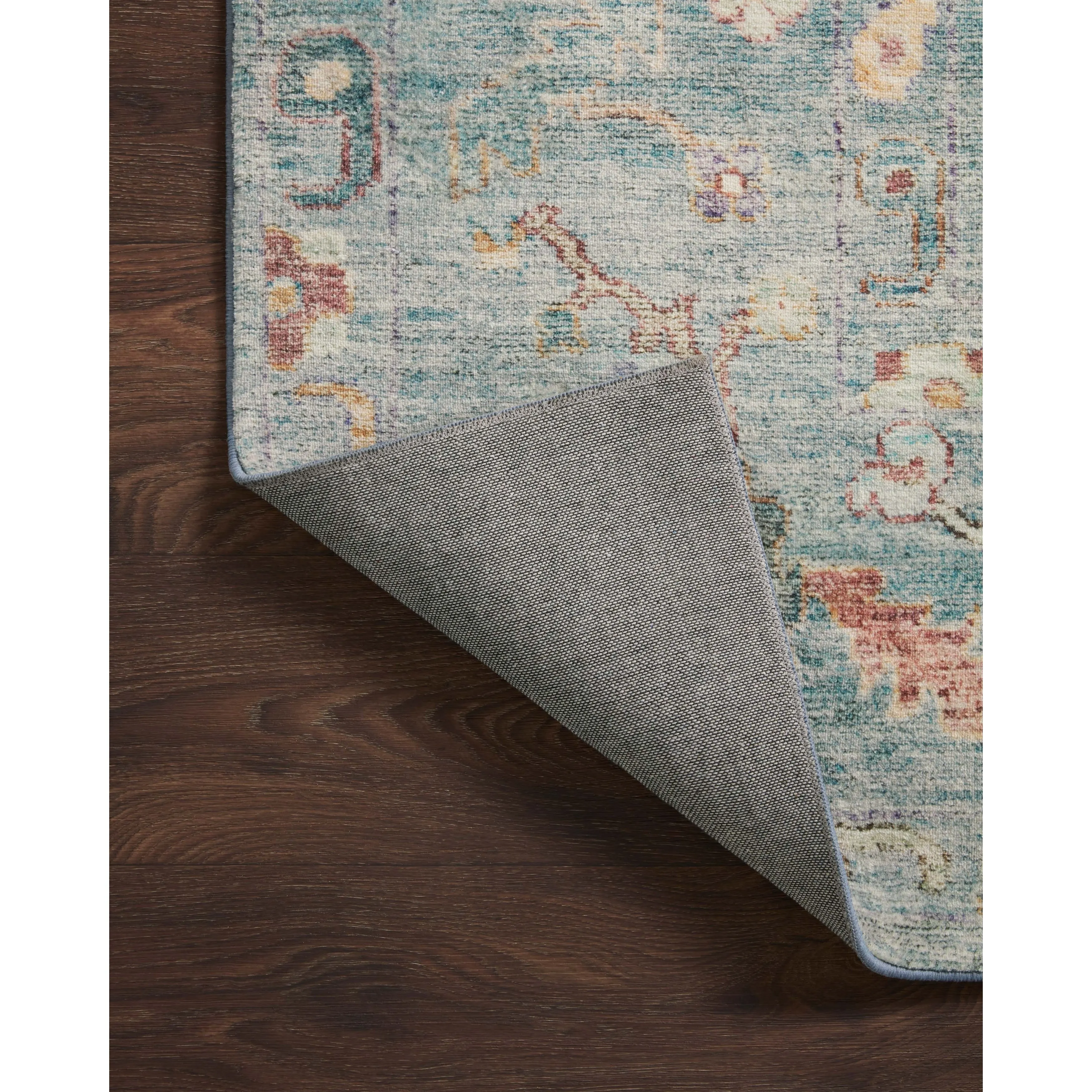 Alexander Home Sara Ultra Plush Shabby Chic Botanical Area Rug