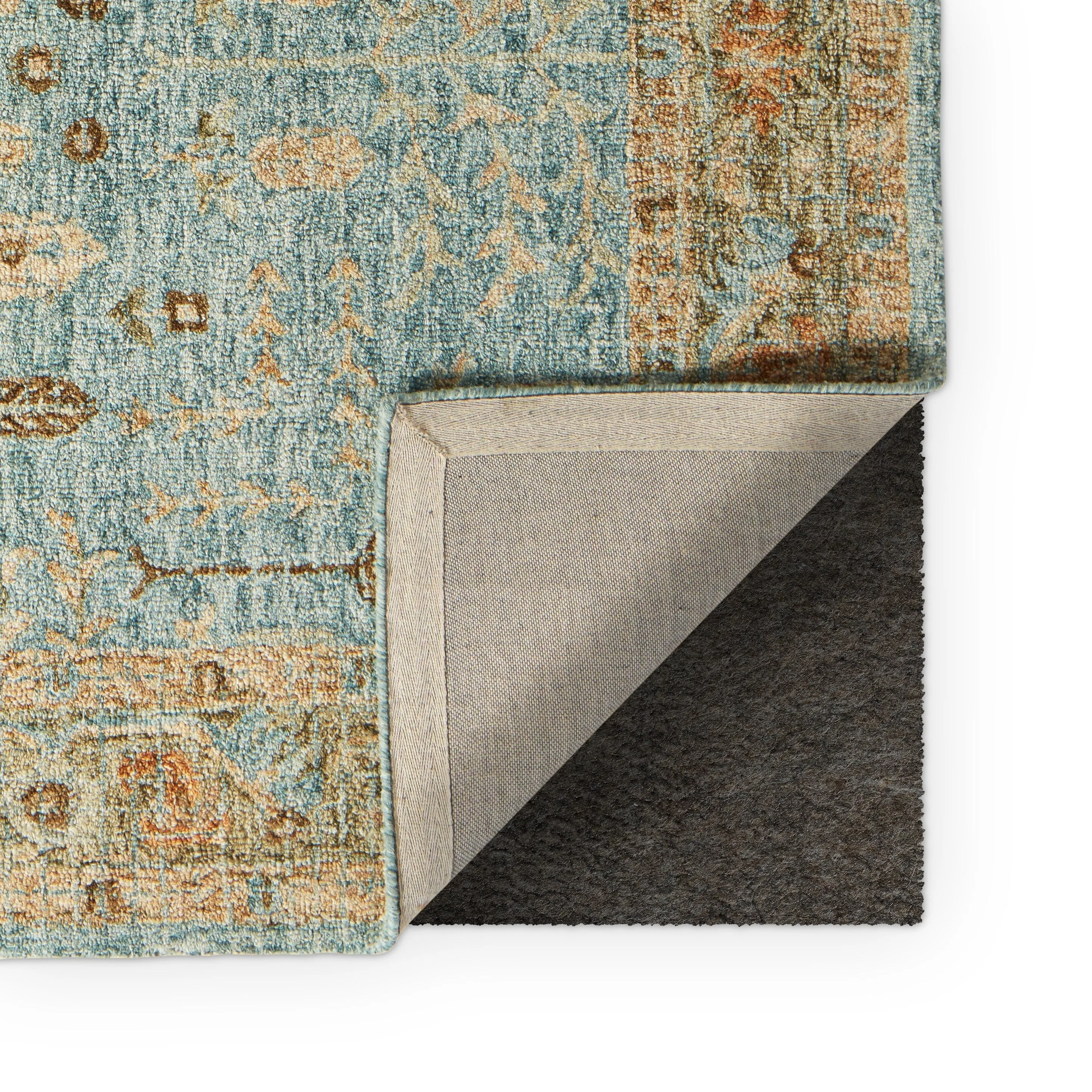 Alexander Home Shabby-Chic Distressed Hand-hooked 100% Wool Rug