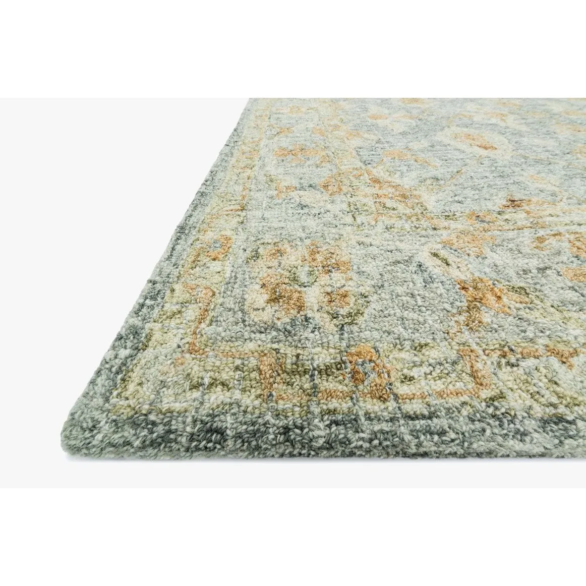 Alexander Home Shabby-Chic Mosaic Spa Hand-hooked 100% Wool Rug