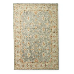 Alexander Home Shabby-Chic Mosaic Spa Hand-hooked 100% Wool Rug