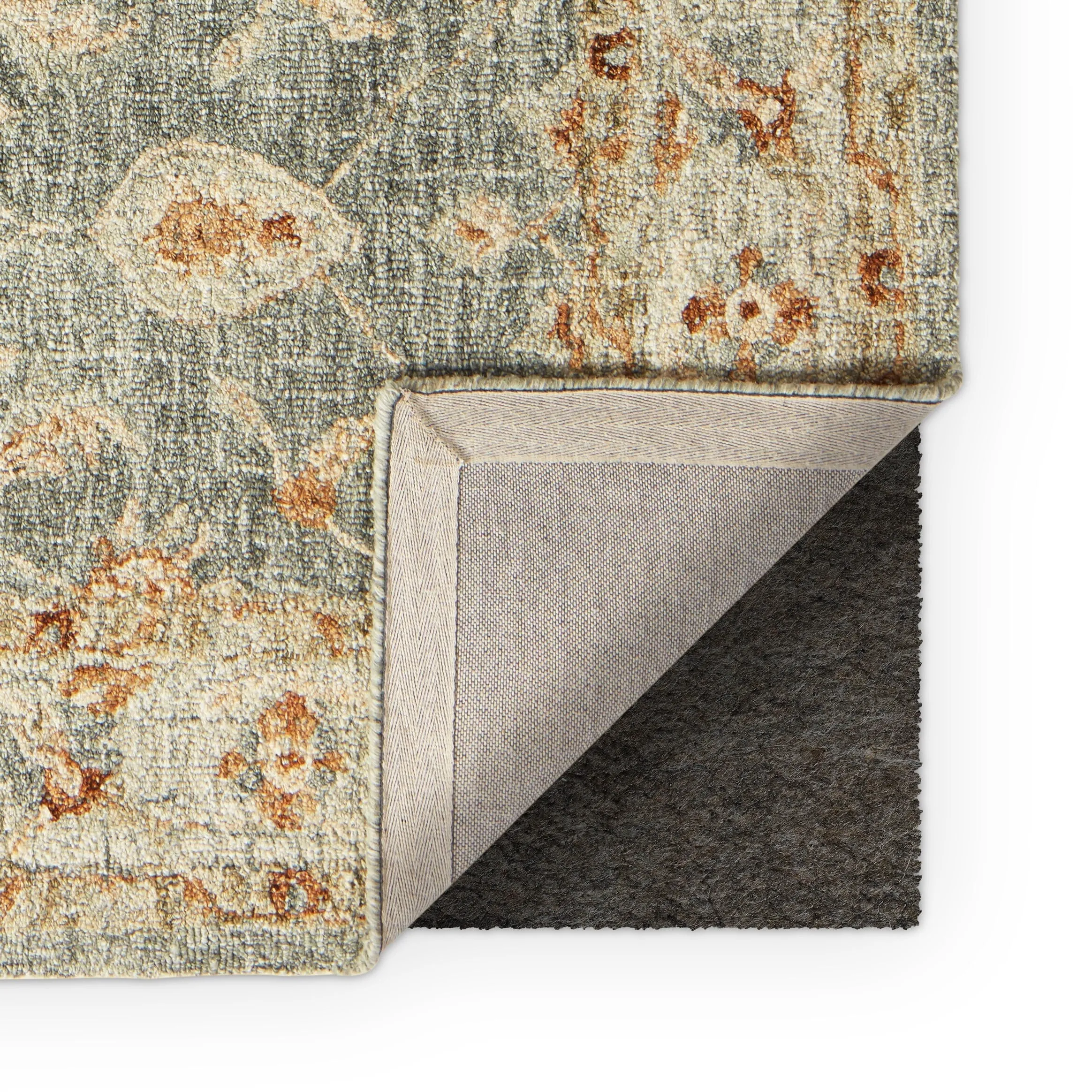 Alexander Home Shabby-Chic Mosaic Spa Hand-hooked 100% Wool Rug