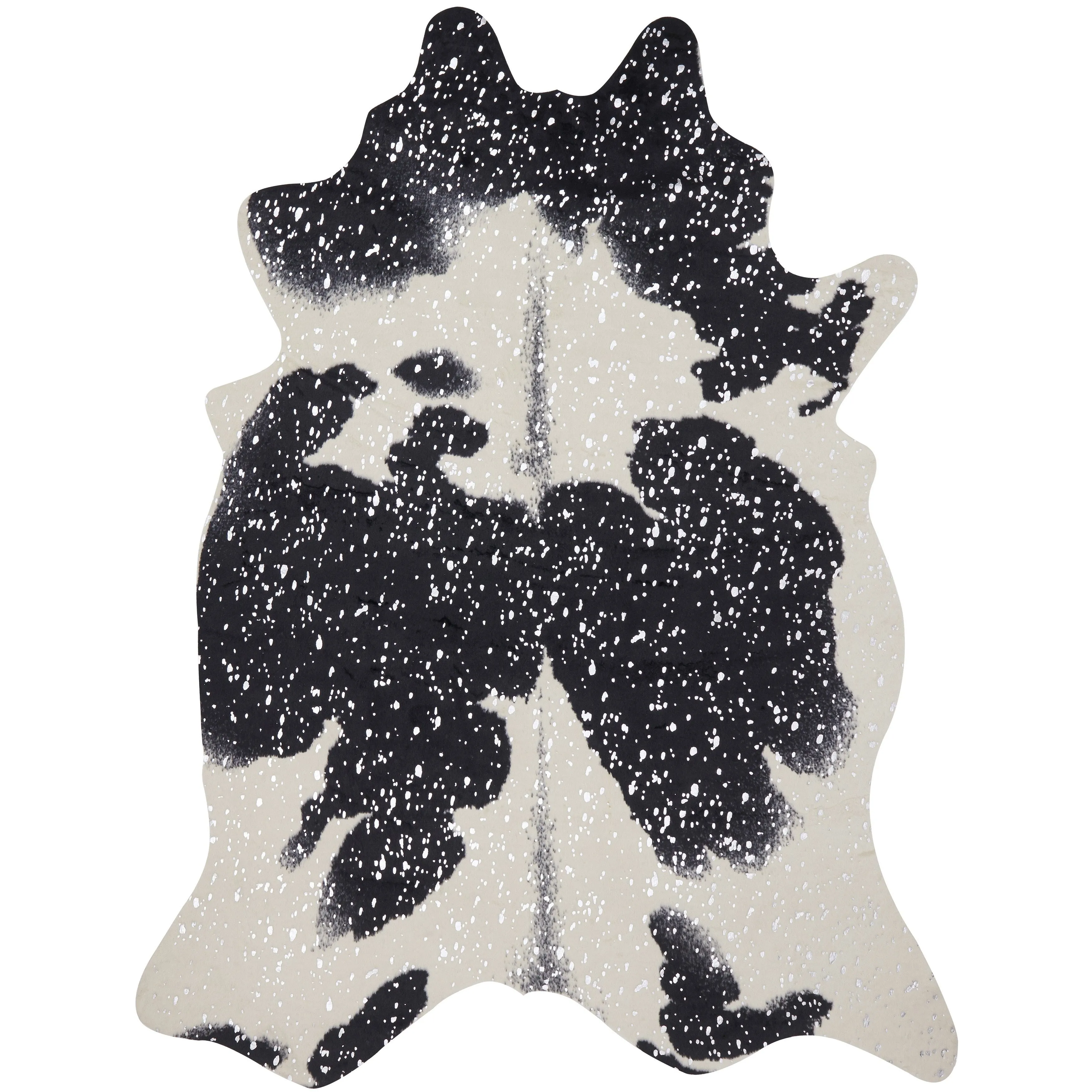 Alexander Home Sierra Faux Cowhide Rug - 6'2 x 8'