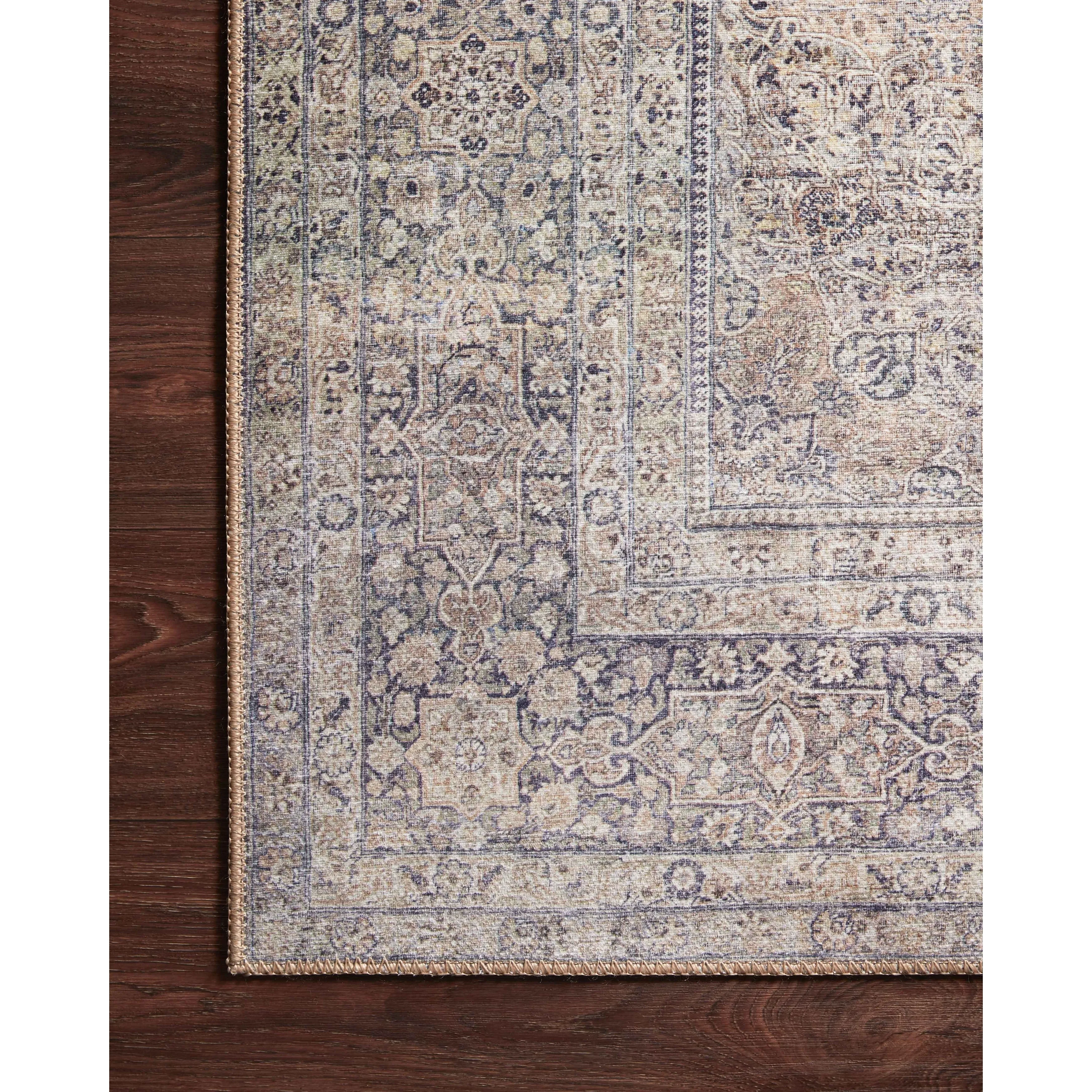 Alexander Home Sophia Printed Vintage Botanical Area Rug