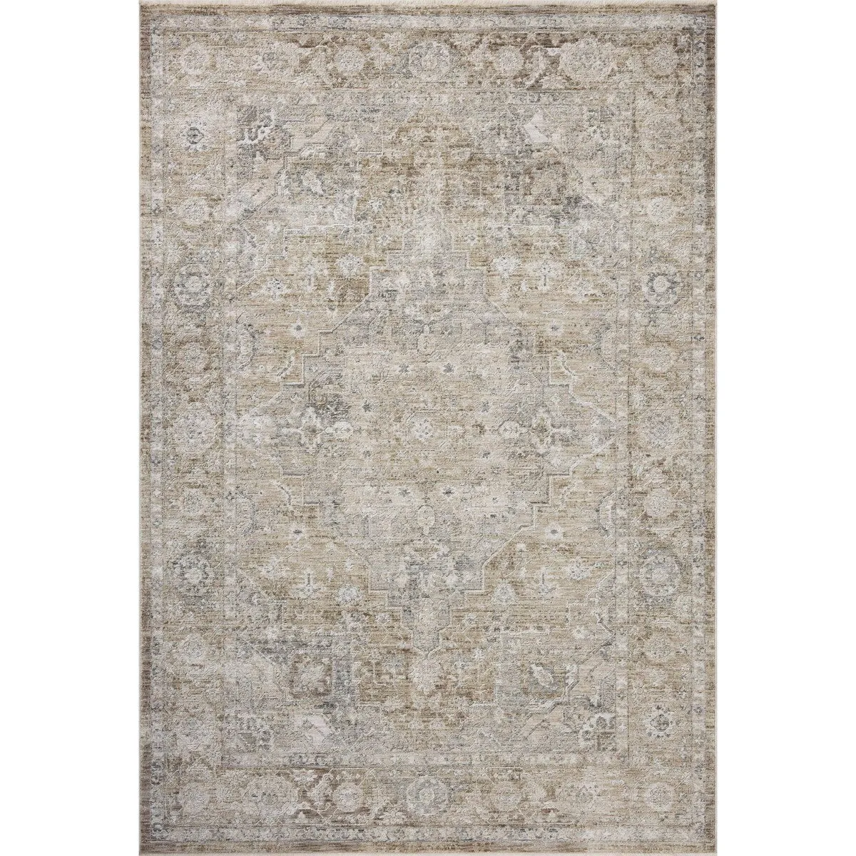 Alexander Home Tamara Medallion & Botanical Area Rug