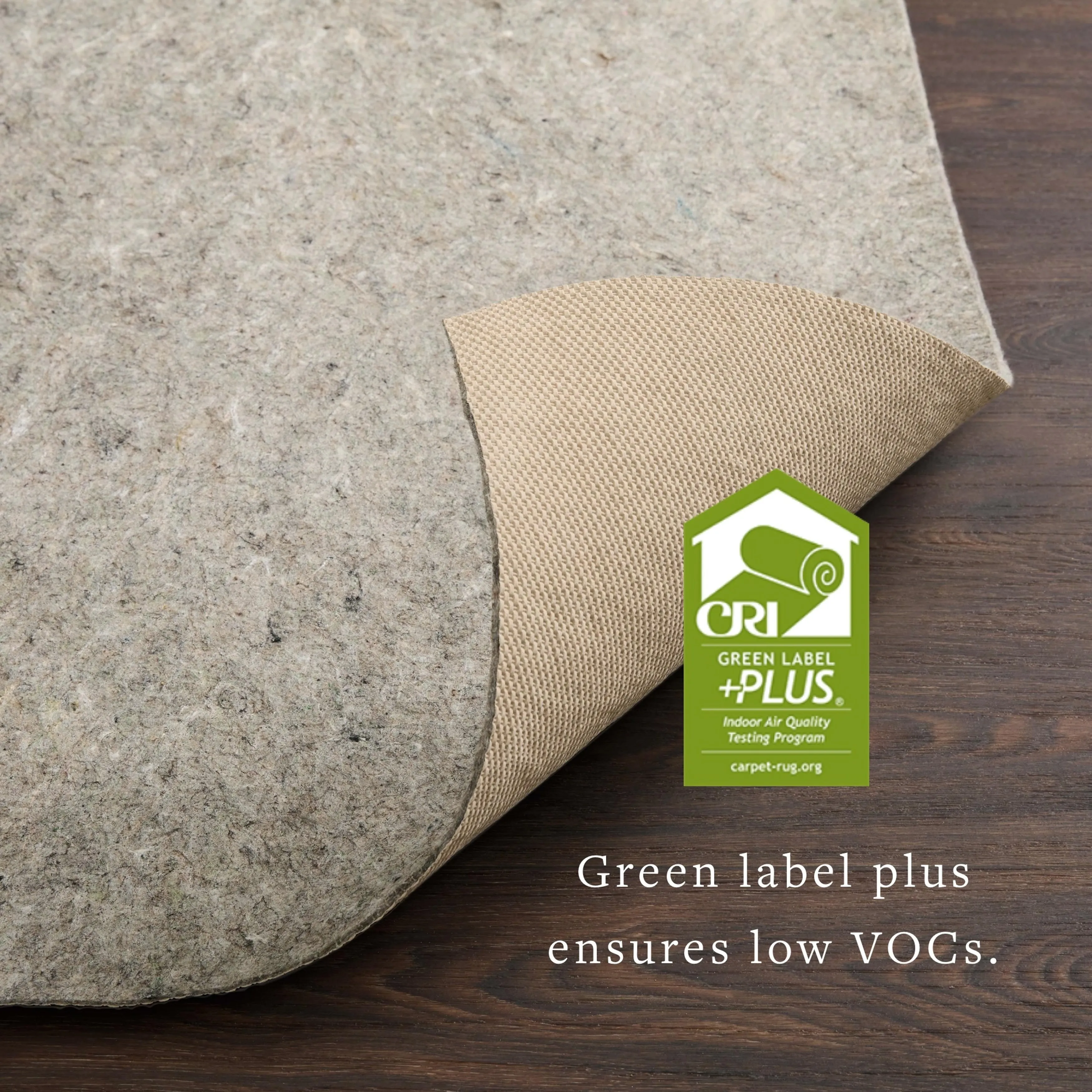Alexander Home Thick Extra Cushioned Rug Pad - Grey