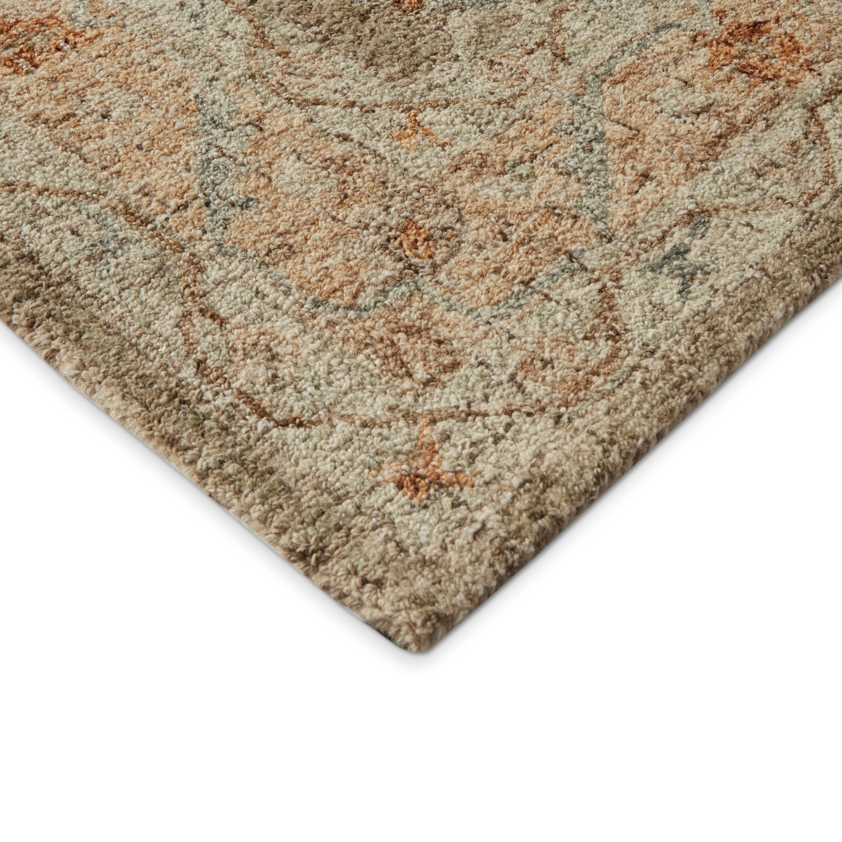 Alexander Home Transitional Mosaic Hand-hooked 100% Wool Rug