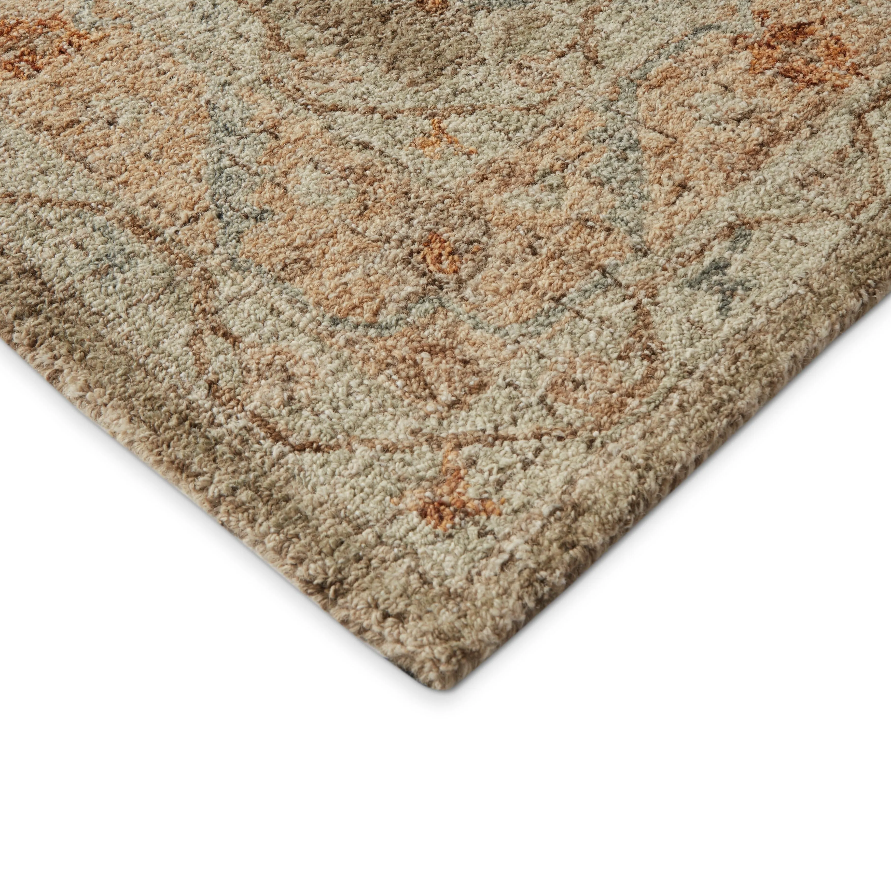 Alexander Home Transitional Mosaic Hand-hooked 100% Wool Rug