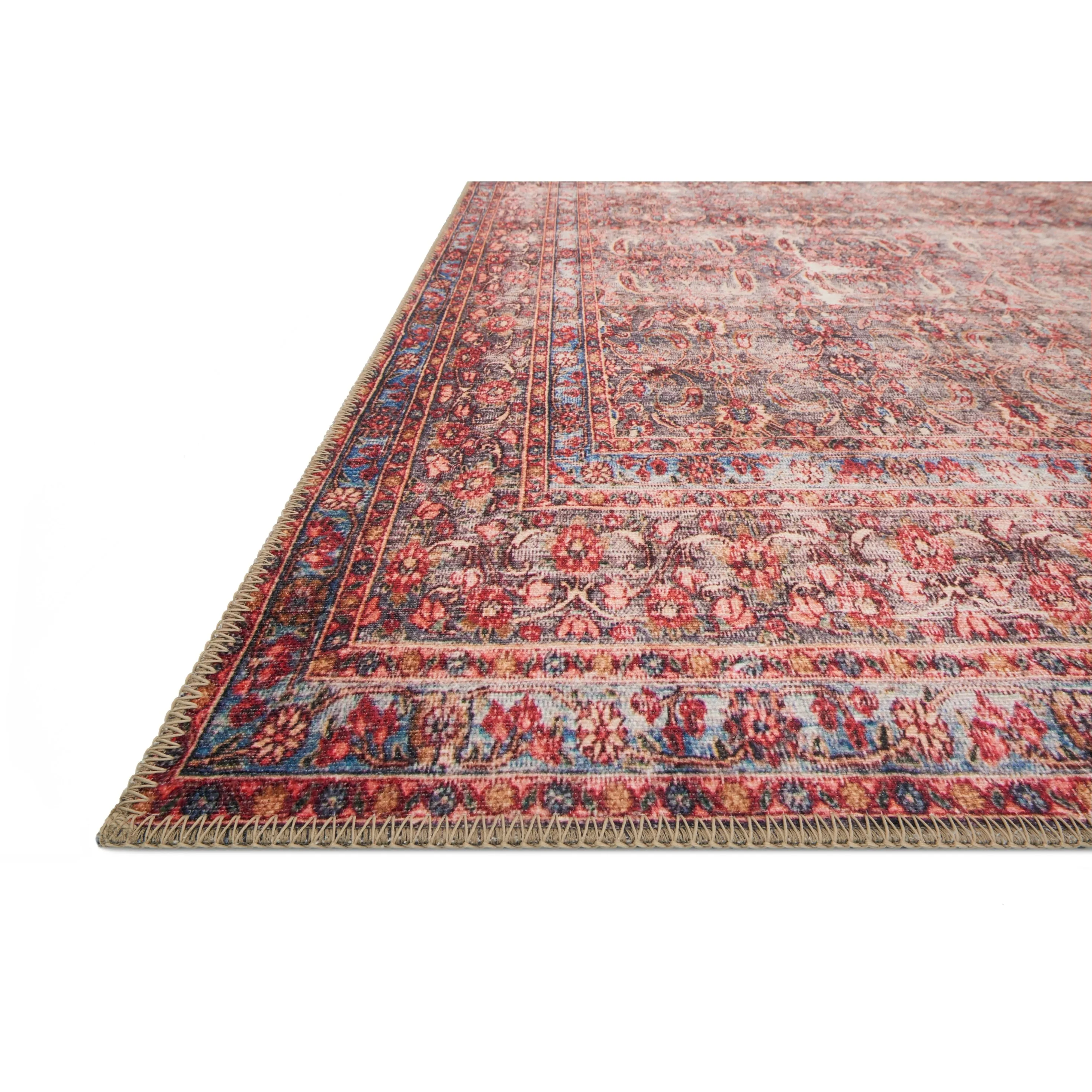 Alexander Home Tremezzina Printed Botanical Boho Vintage Rug