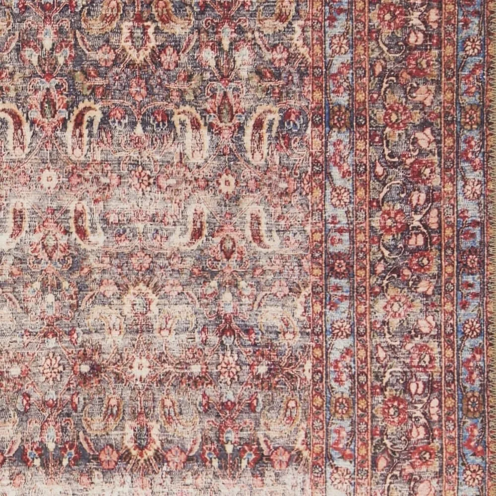 Alexander Home Tremezzina Printed Botanical Boho Vintage Rug