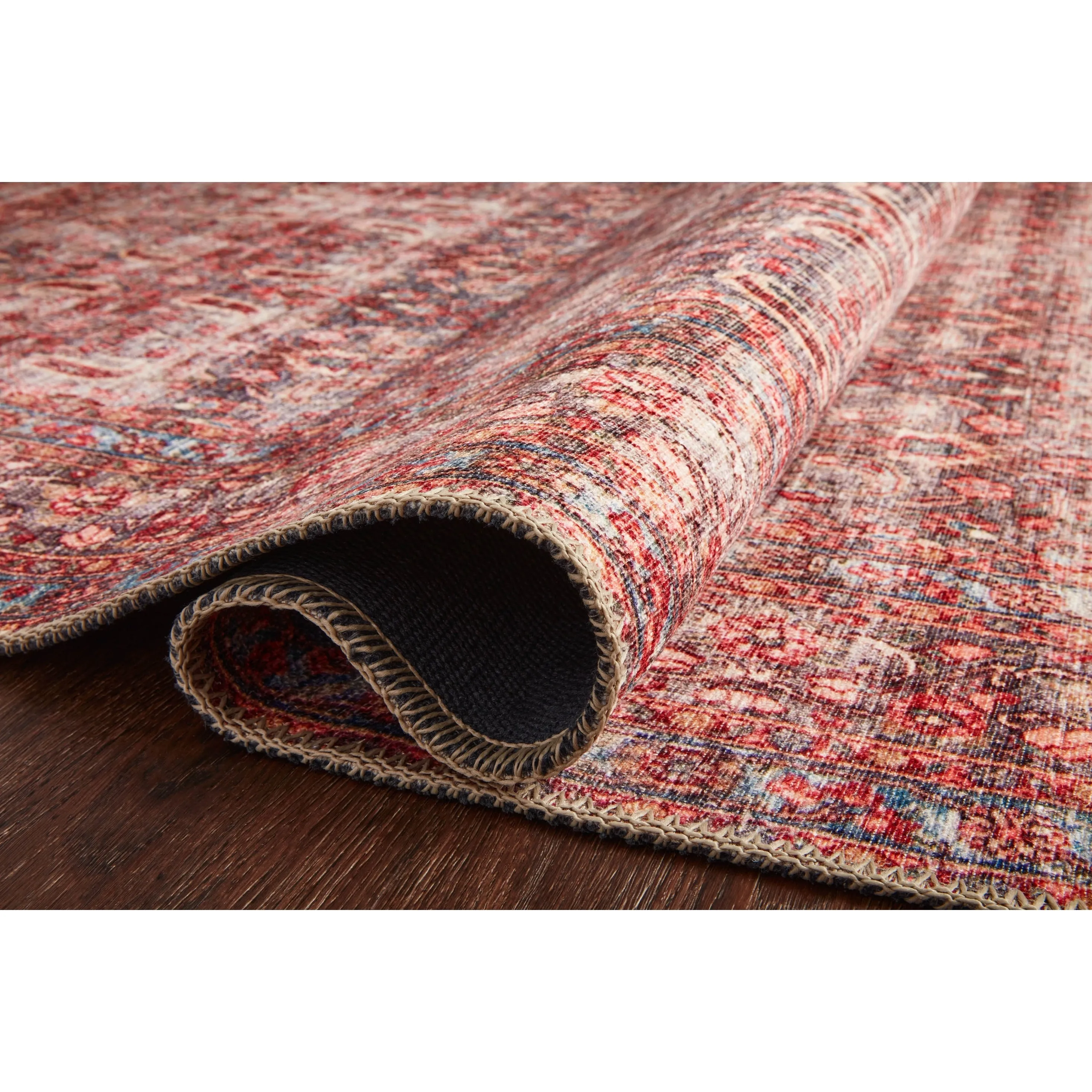 Alexander Home Tremezzina Printed Botanical Boho Vintage Rug