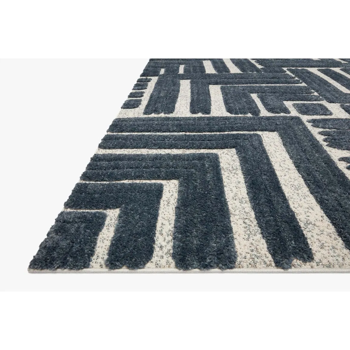 Alexander Home Vail Mid-century Modern Geometric Square Area Rug