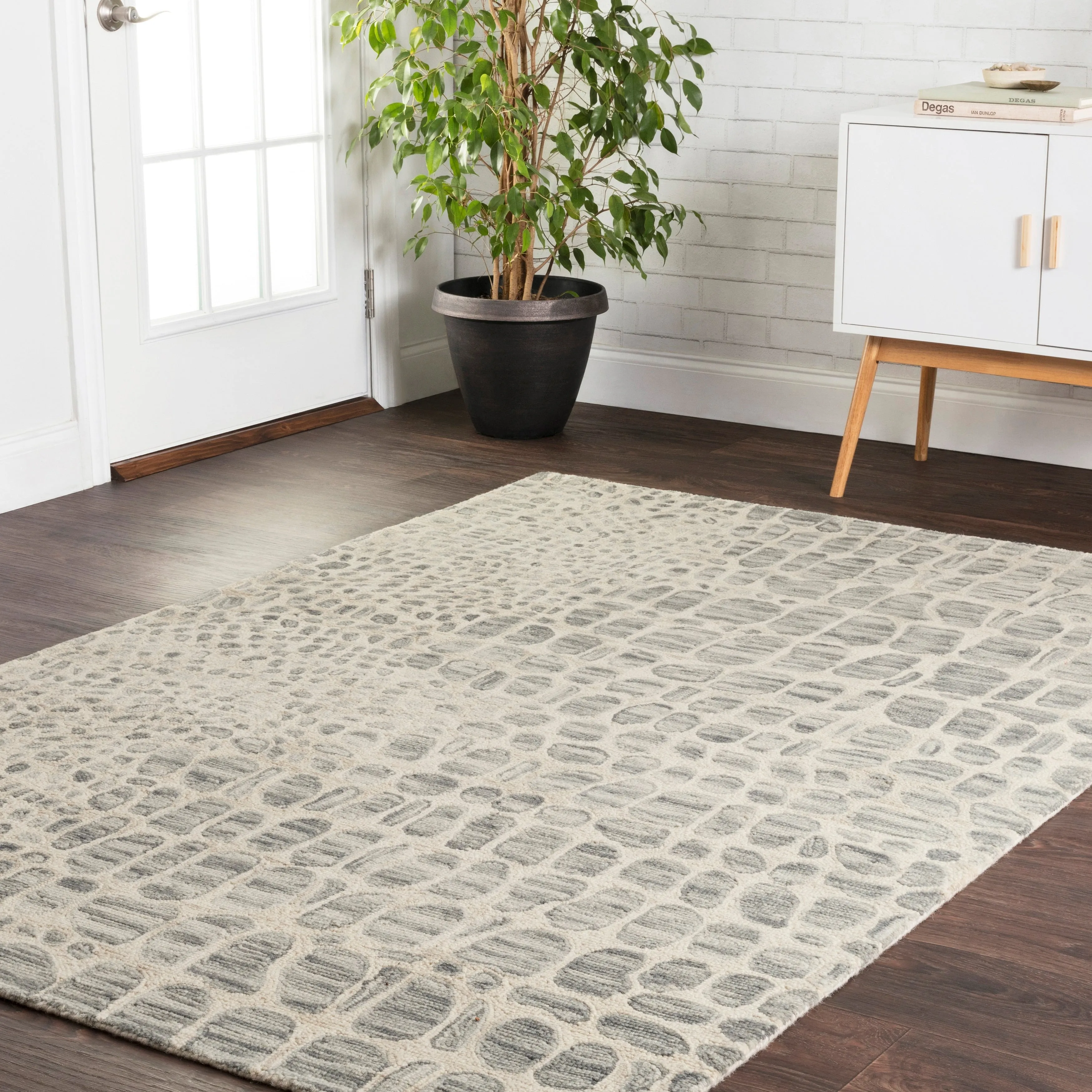Alexander Home Zawadi Modern Moroccan Wool Area Rug