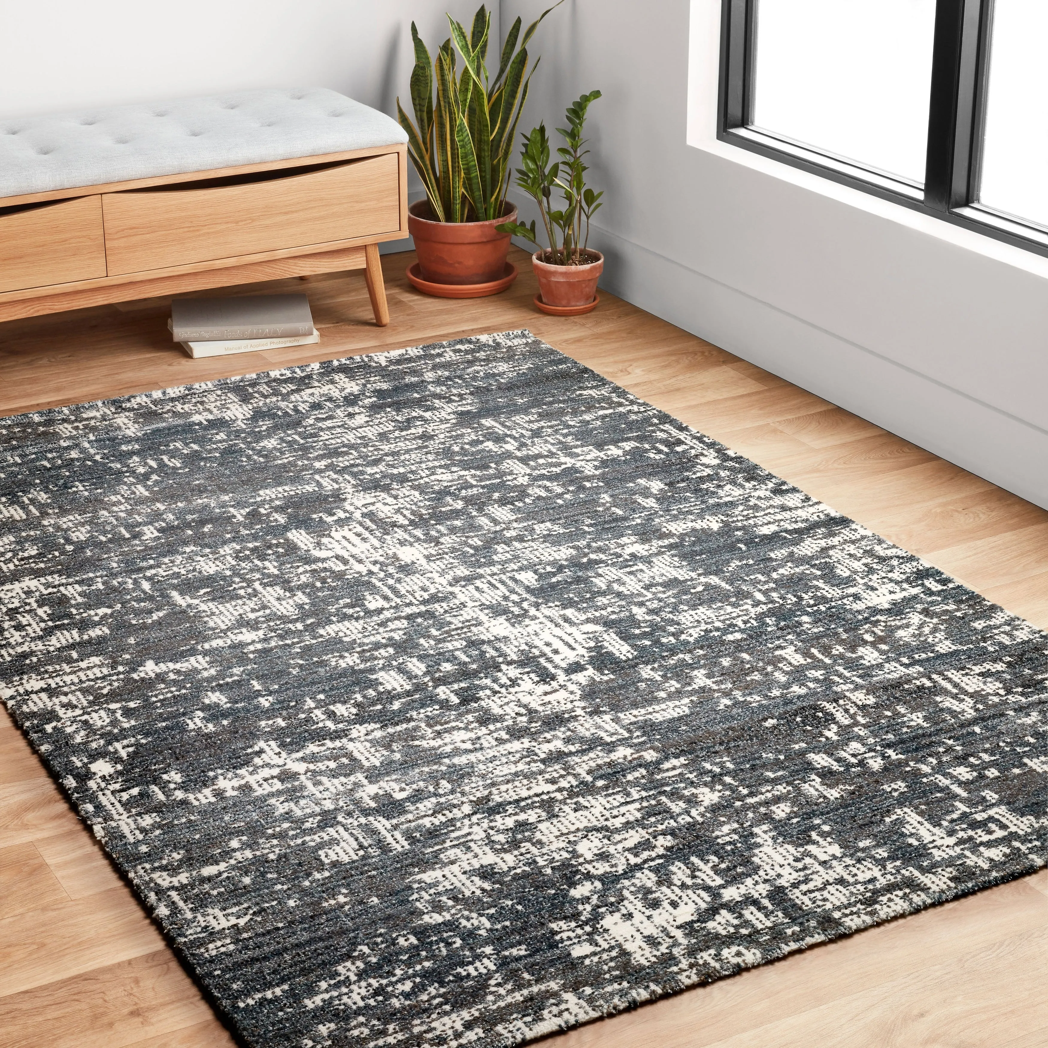 Alexander Home Zion Stone Abstract Modern & Contemporary Rug