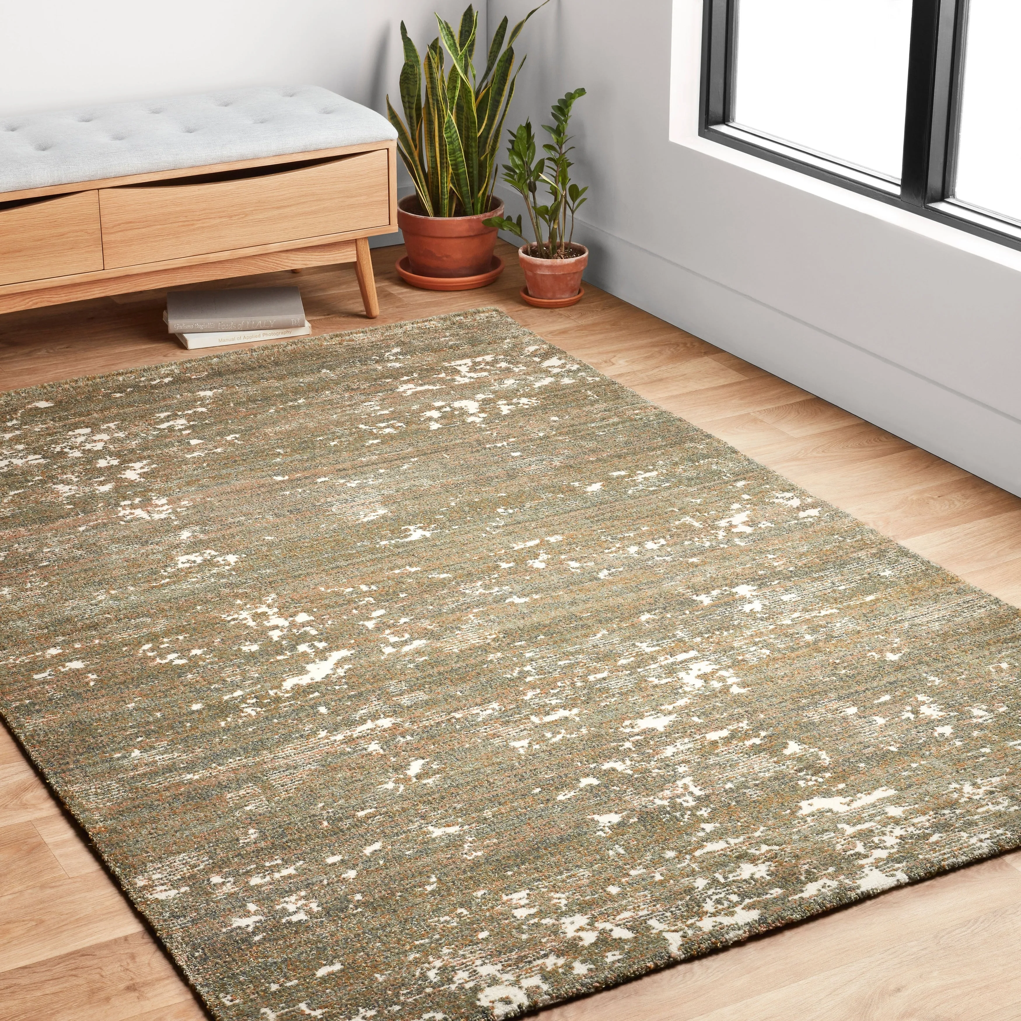 Alexander Home Zion Stone Abstract Modern & Contemporary Rug