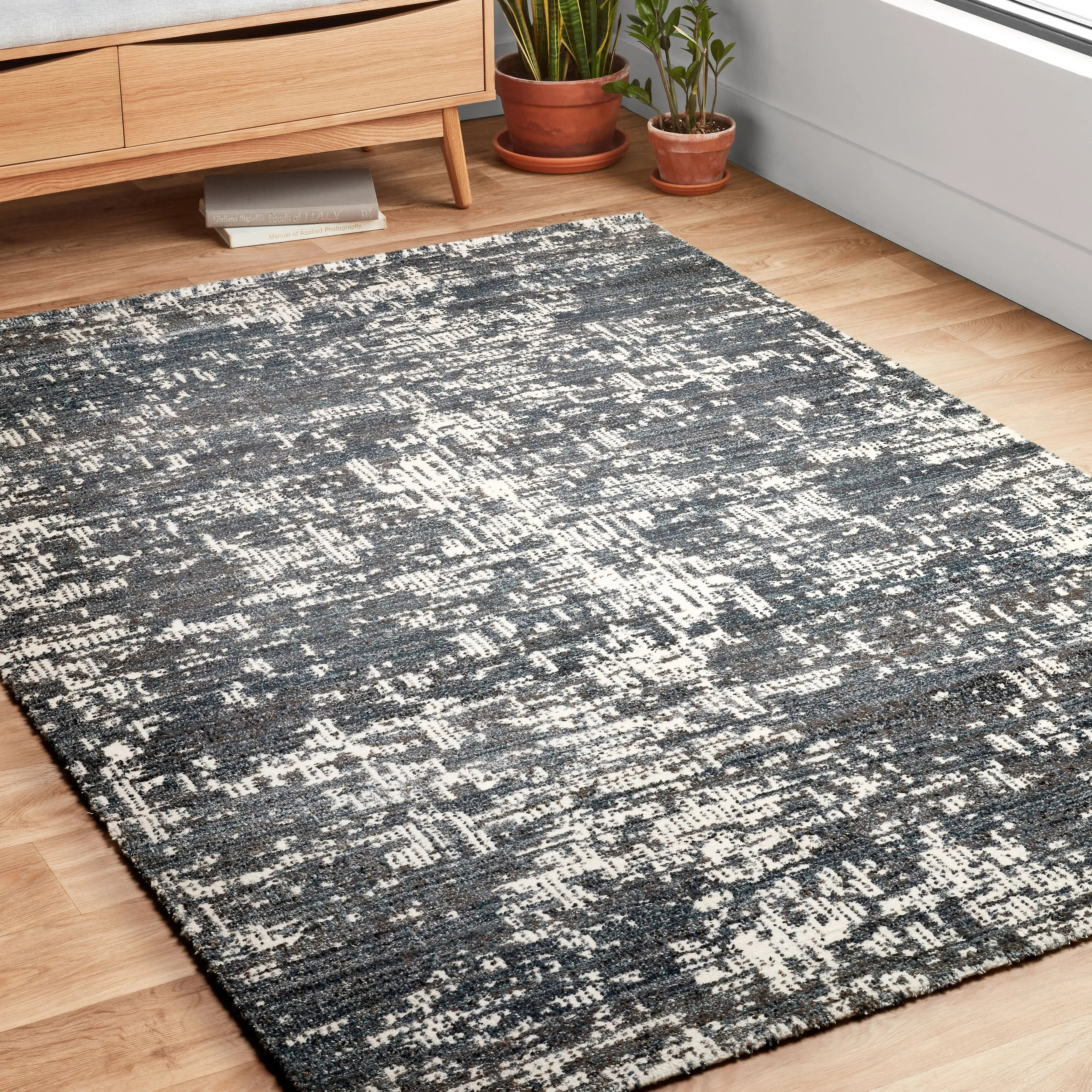 Alexander Home Zion Stone Abstract Modern & Contemporary Rug
