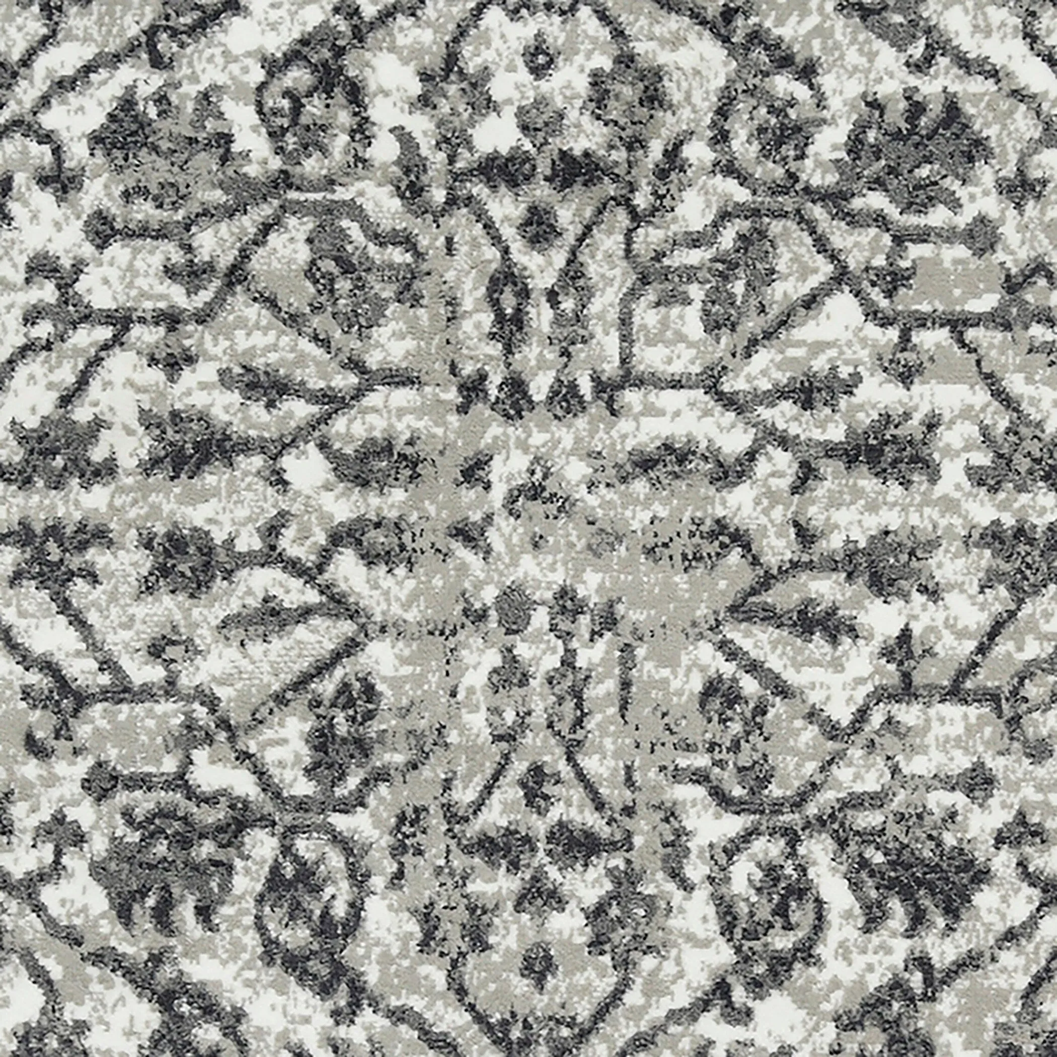 Alpine Fany Classic Bordered Power-Loomed Area Rug