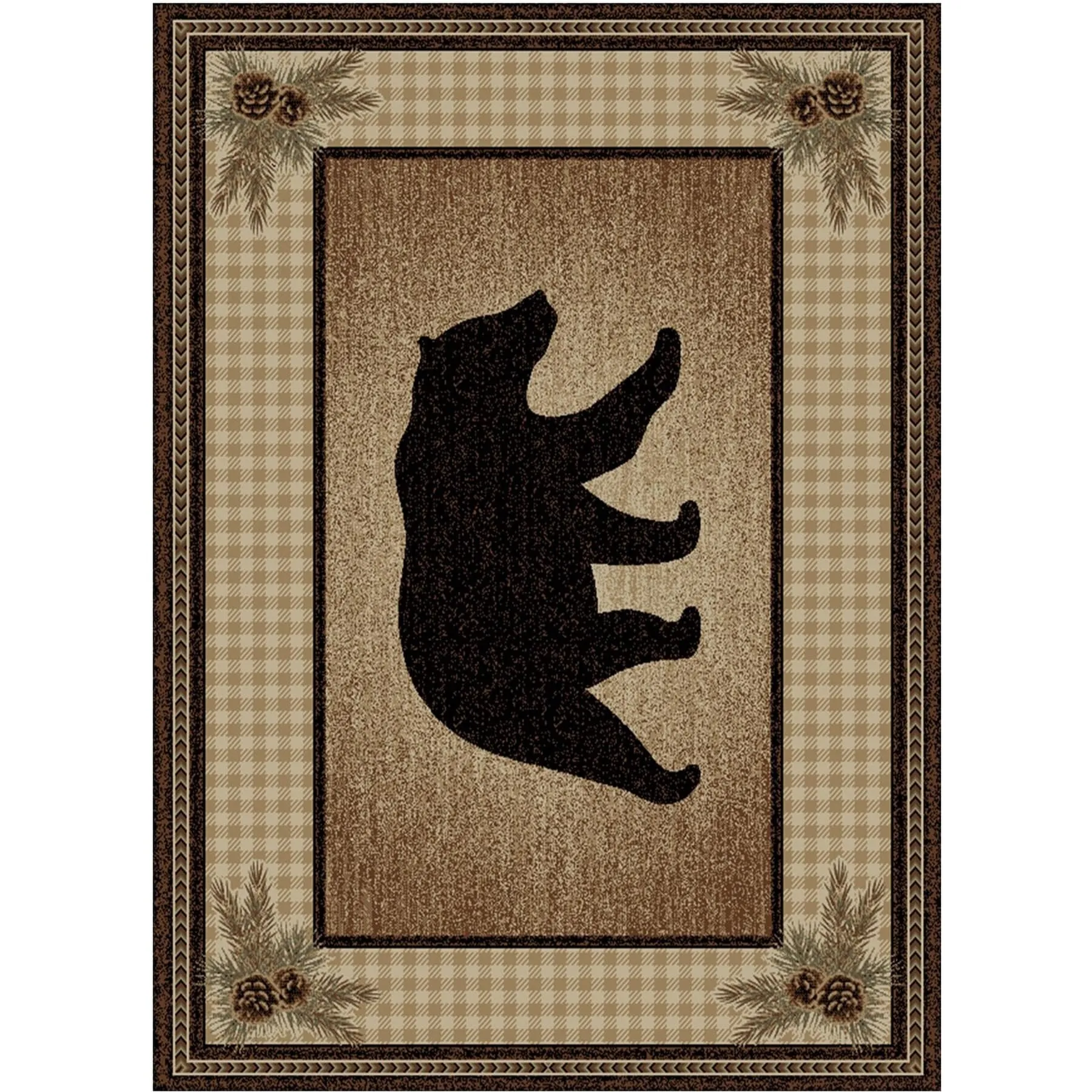 American Destination Townsend Brown Lodge Area Rug