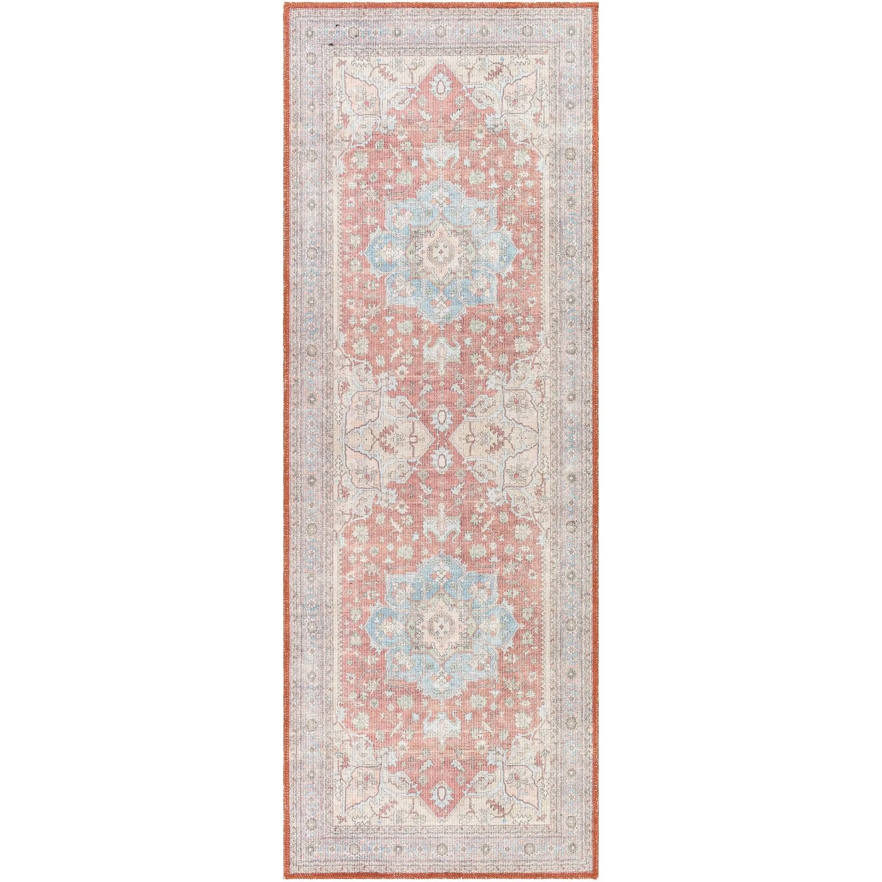 Artistic Weavers Abhishek Distressed Traditional Machine Washable Area Rug