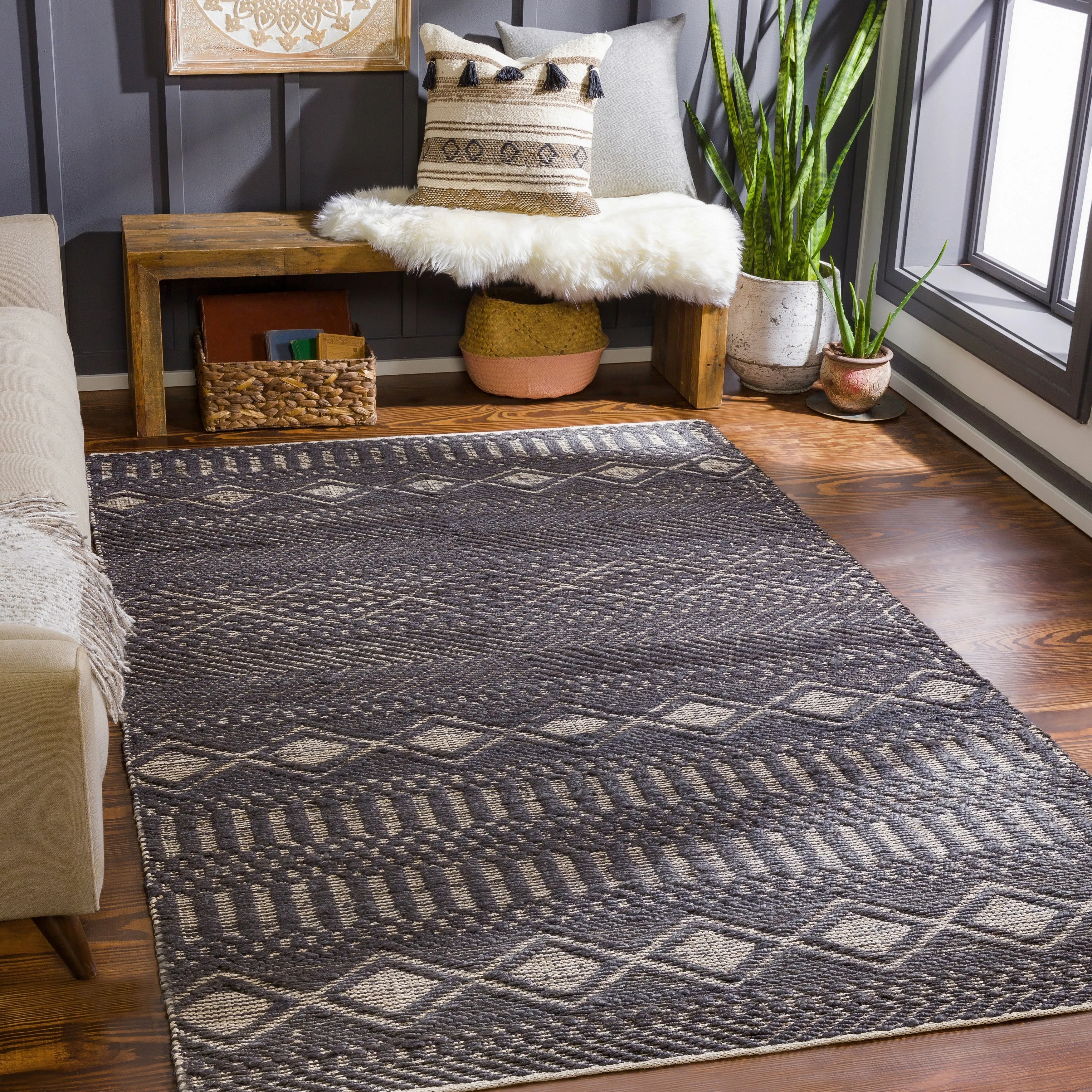 Artistic Weavers Balodis Handmade Global Jute Area Rug