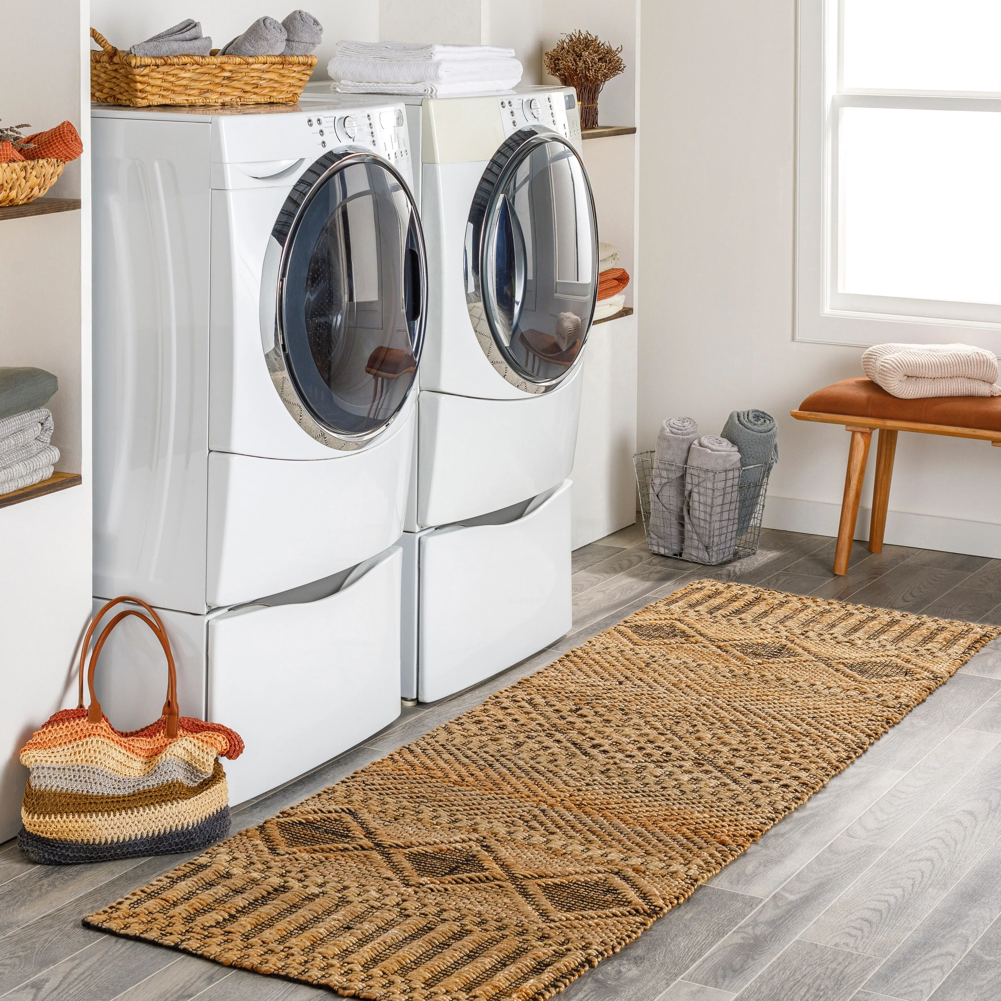 Artistic Weavers Balodis Handmade Global Jute Area Rug