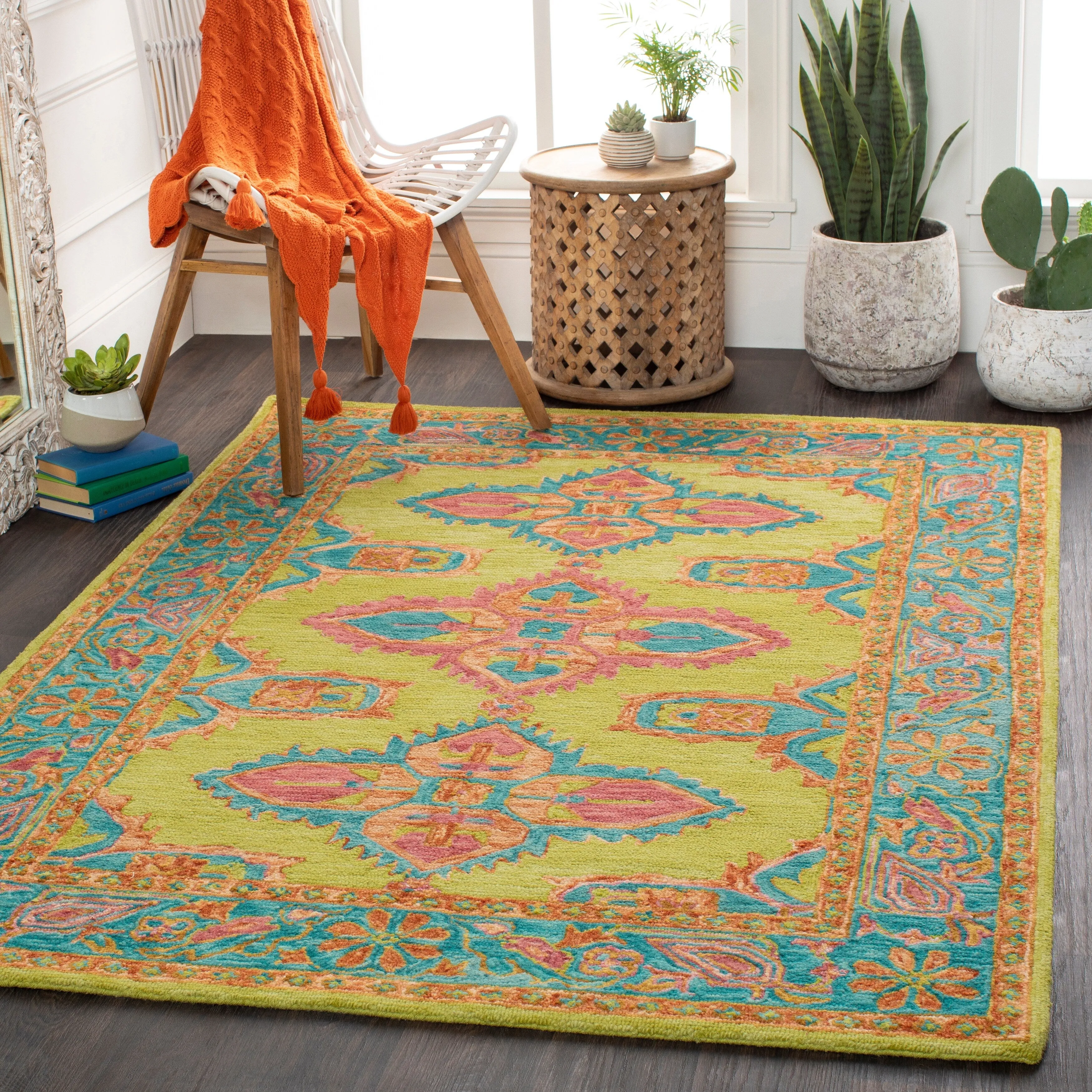 Artistic Weavers Davida Boho Handmade Wool Area Rug