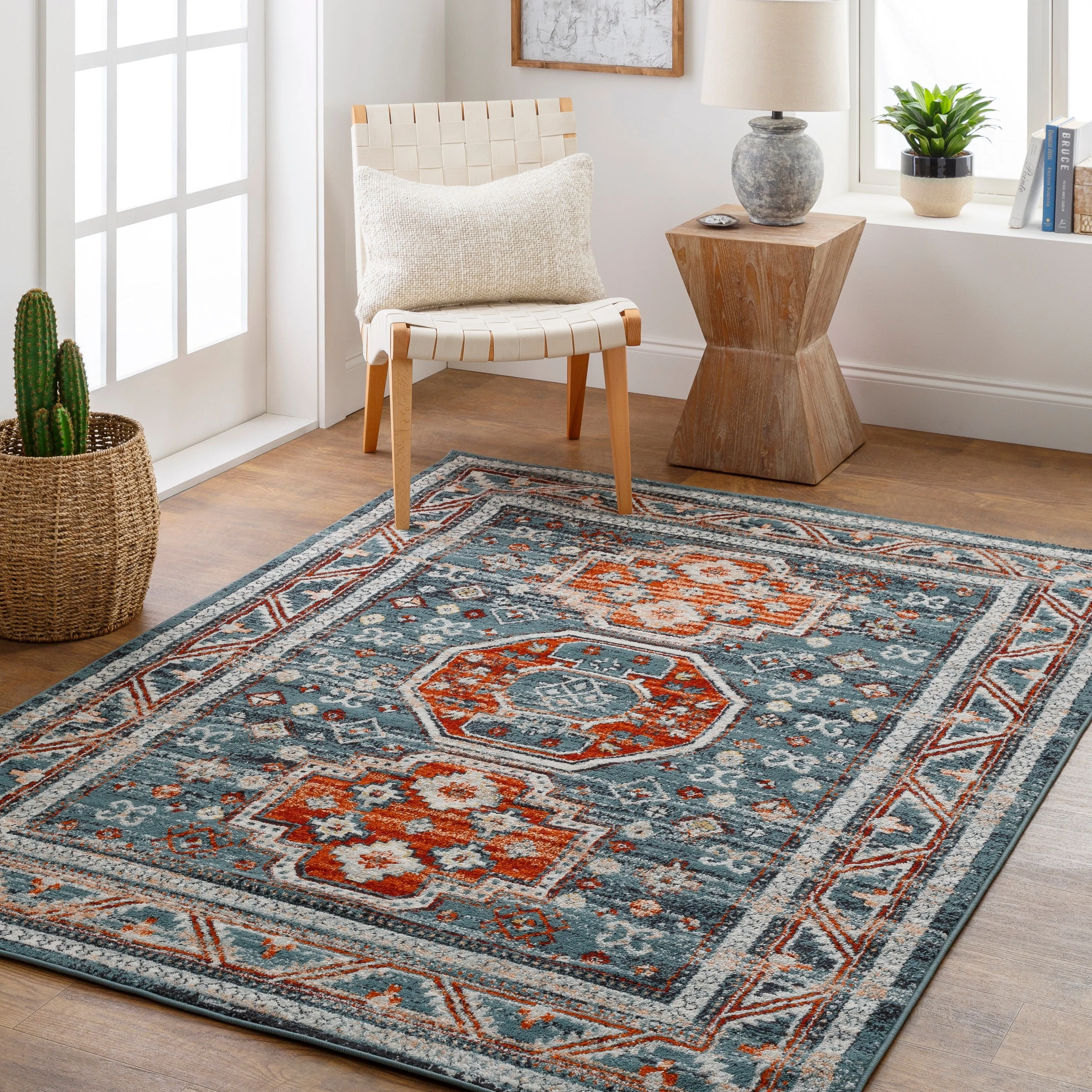 Artistic Weavers Tevazu Oriental Medallion Area Rug