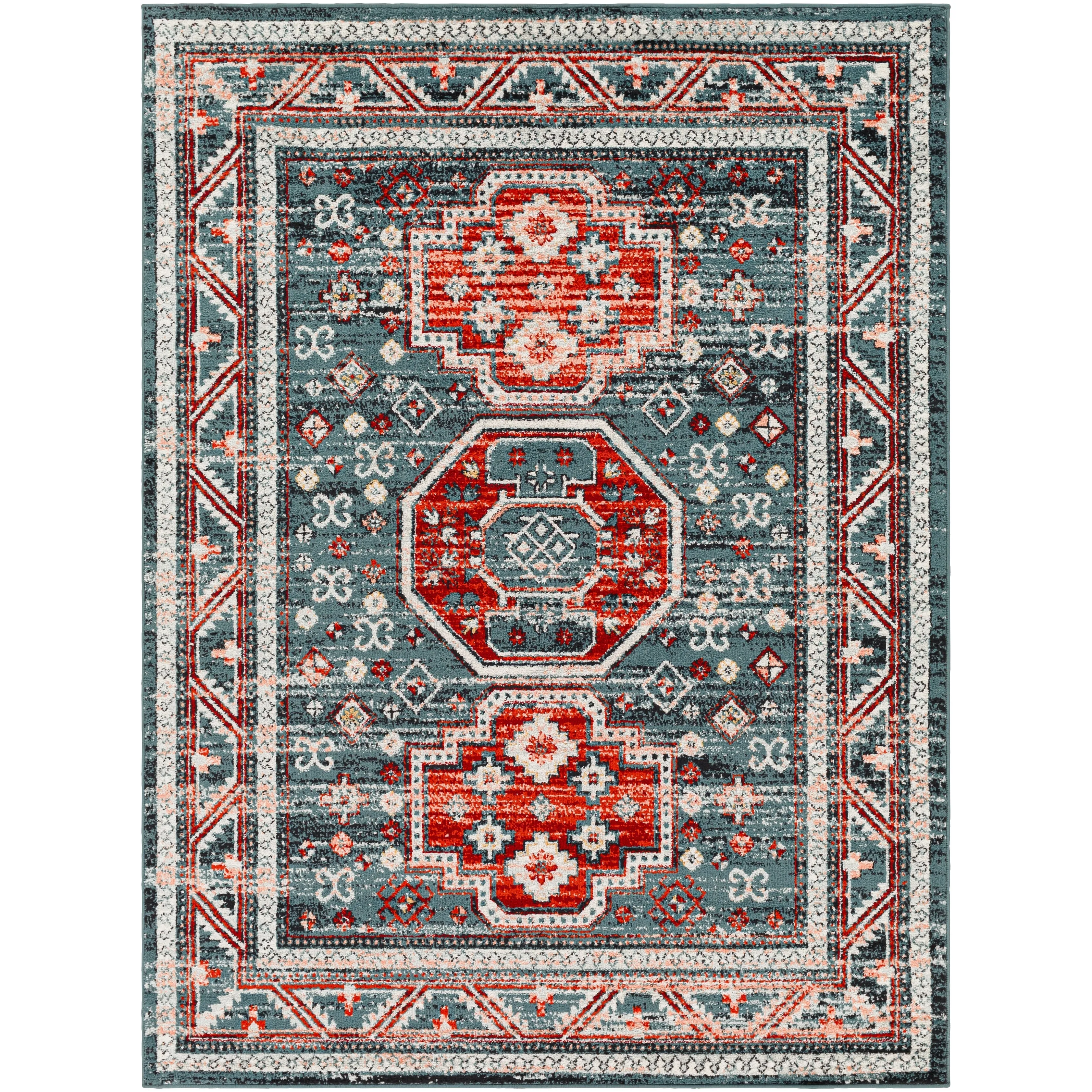 Artistic Weavers Tevazu Oriental Medallion Area Rug