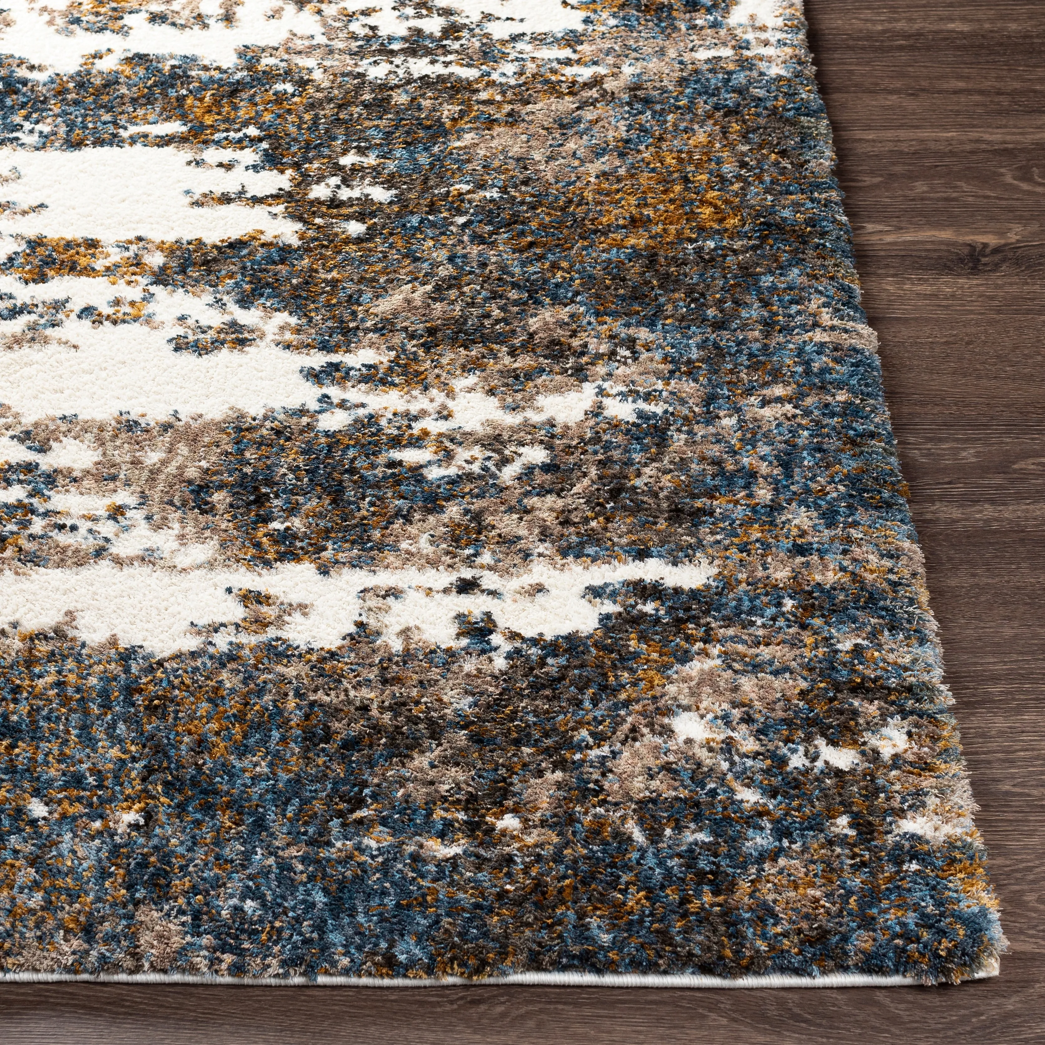 Artistic Weavers Tiago Abstract Watercolor Modern Shag Area Rug