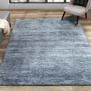 Ashburn Collection - Blue/Grey Handtufted Rug