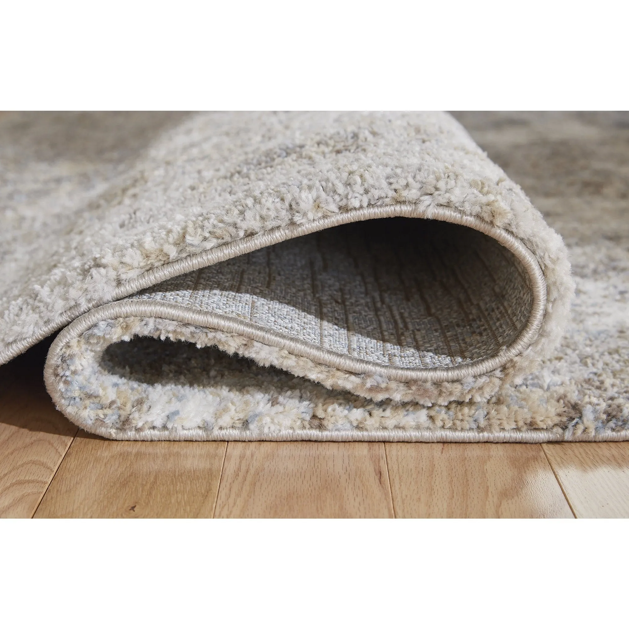 Ashley Furniture Pearidge Gray & Cream Area Rug