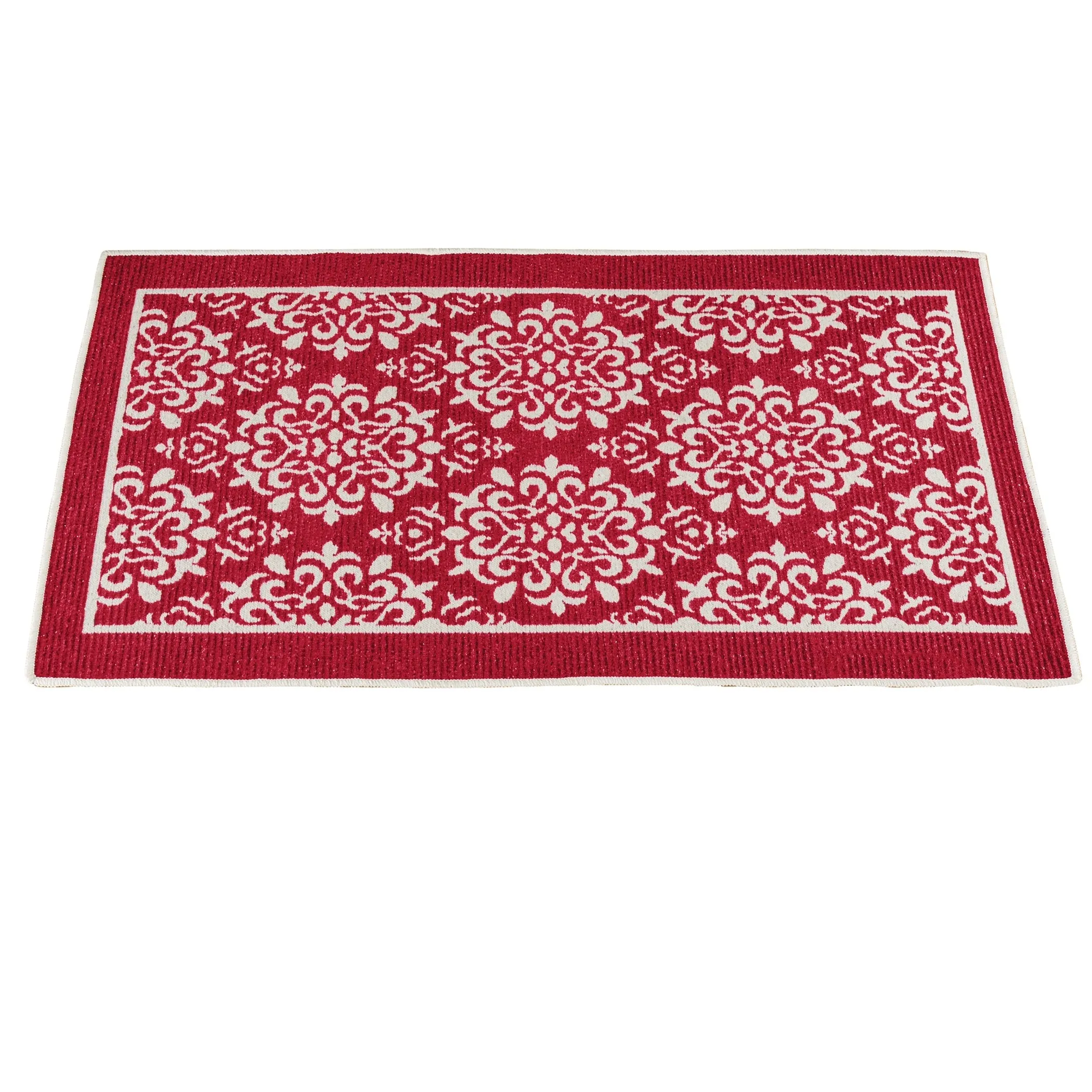 Athens Trellis Design Skid-Resistant Accent Rug - 2X4 FT