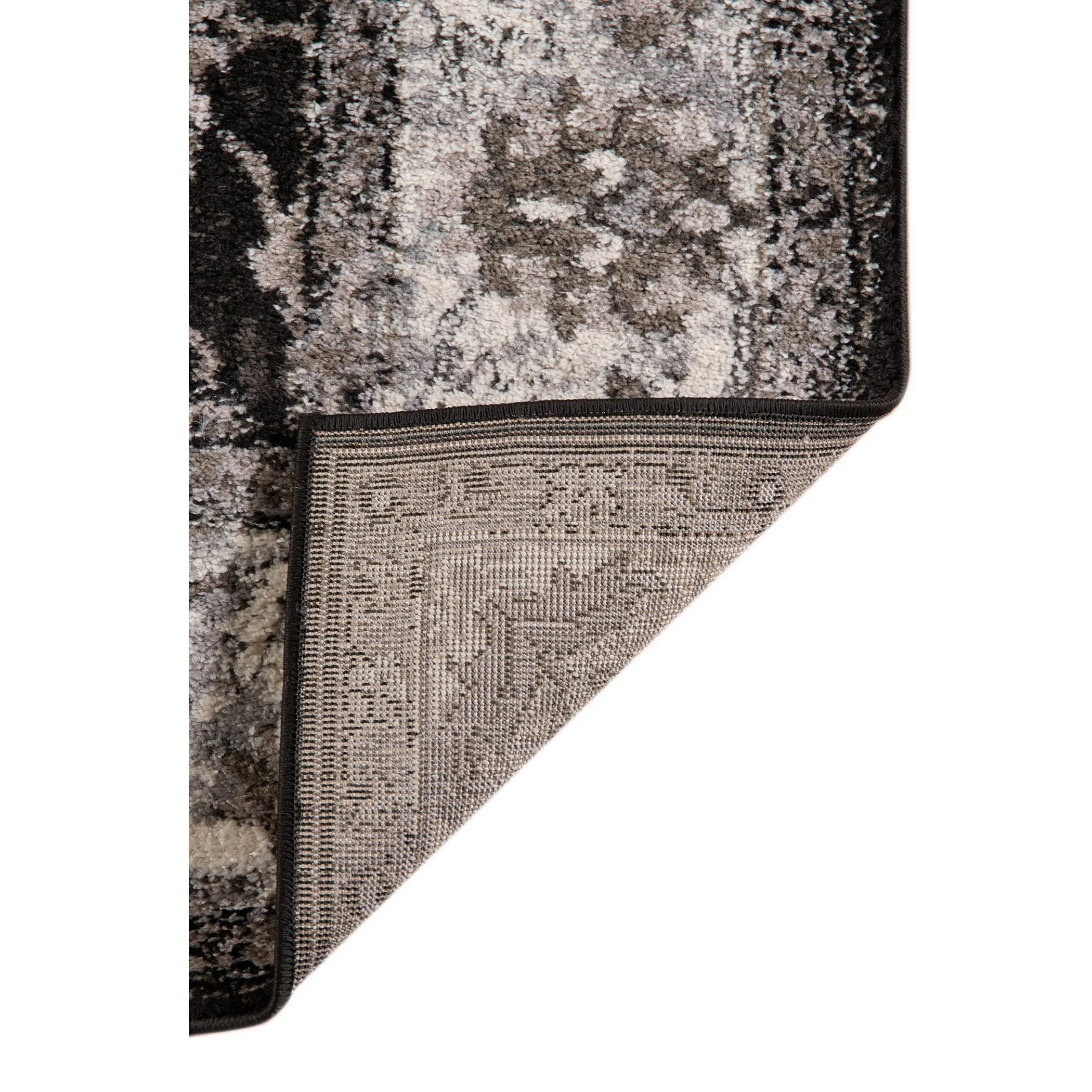 Aurelia Jiru Black Bordered Area Rug