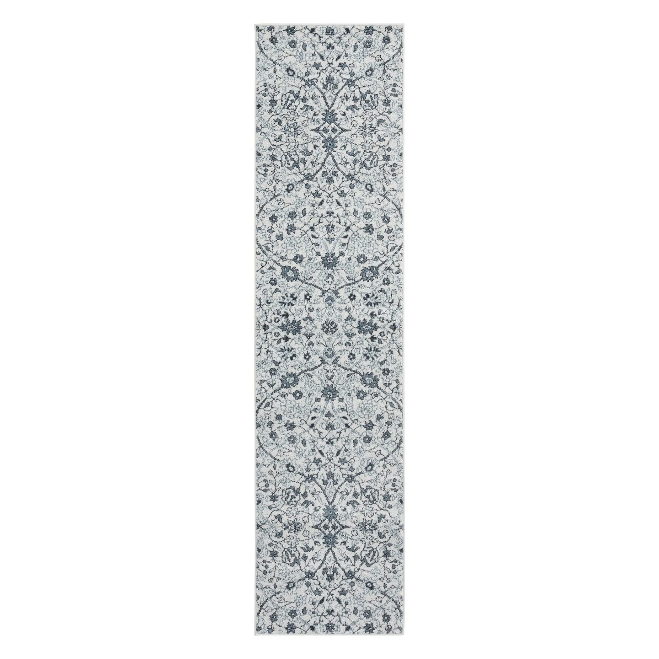 Aurelia Sala Light Blue Floral Area Rug