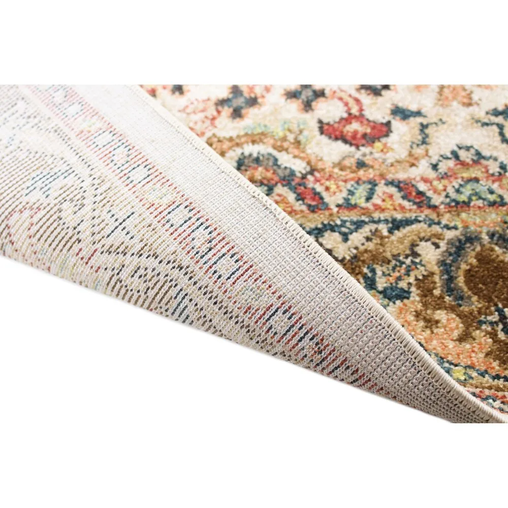 Bashian Bodhi Traditional Beige Floral Oriental Area Rug