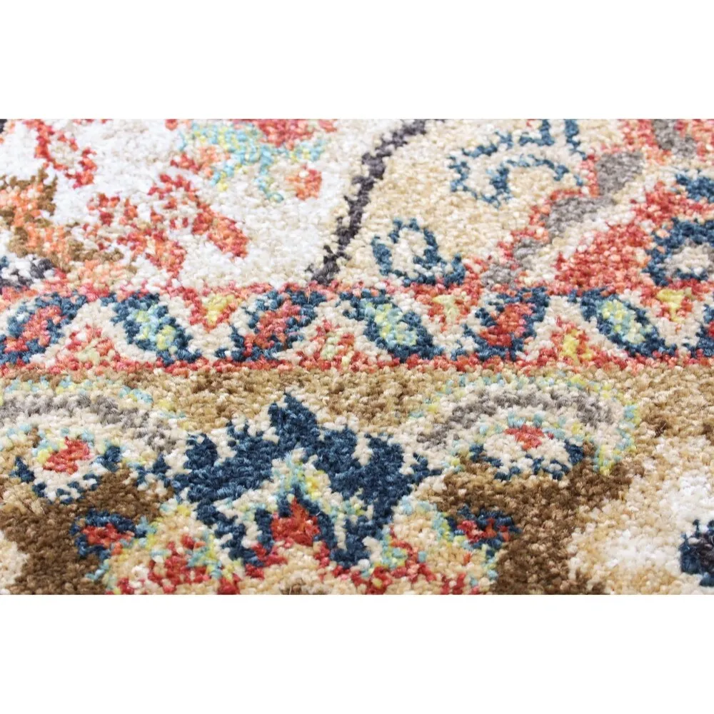 Bashian Bodhi Traditional Beige Floral Oriental Area Rug