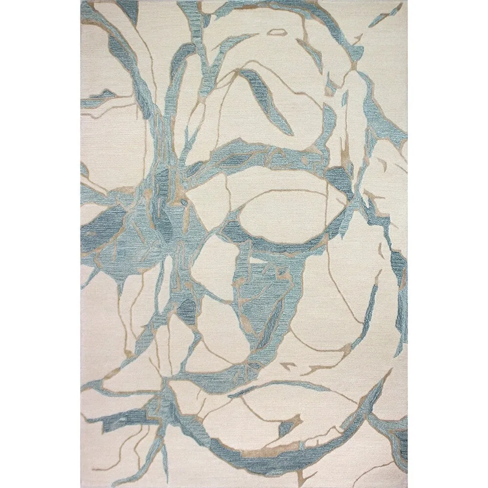 Bashian Hand Tufted Macey Ivory Rug