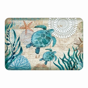 Bay Turtles Anti-Fatigue Kitchen Mat 20X30 - 20 x 30