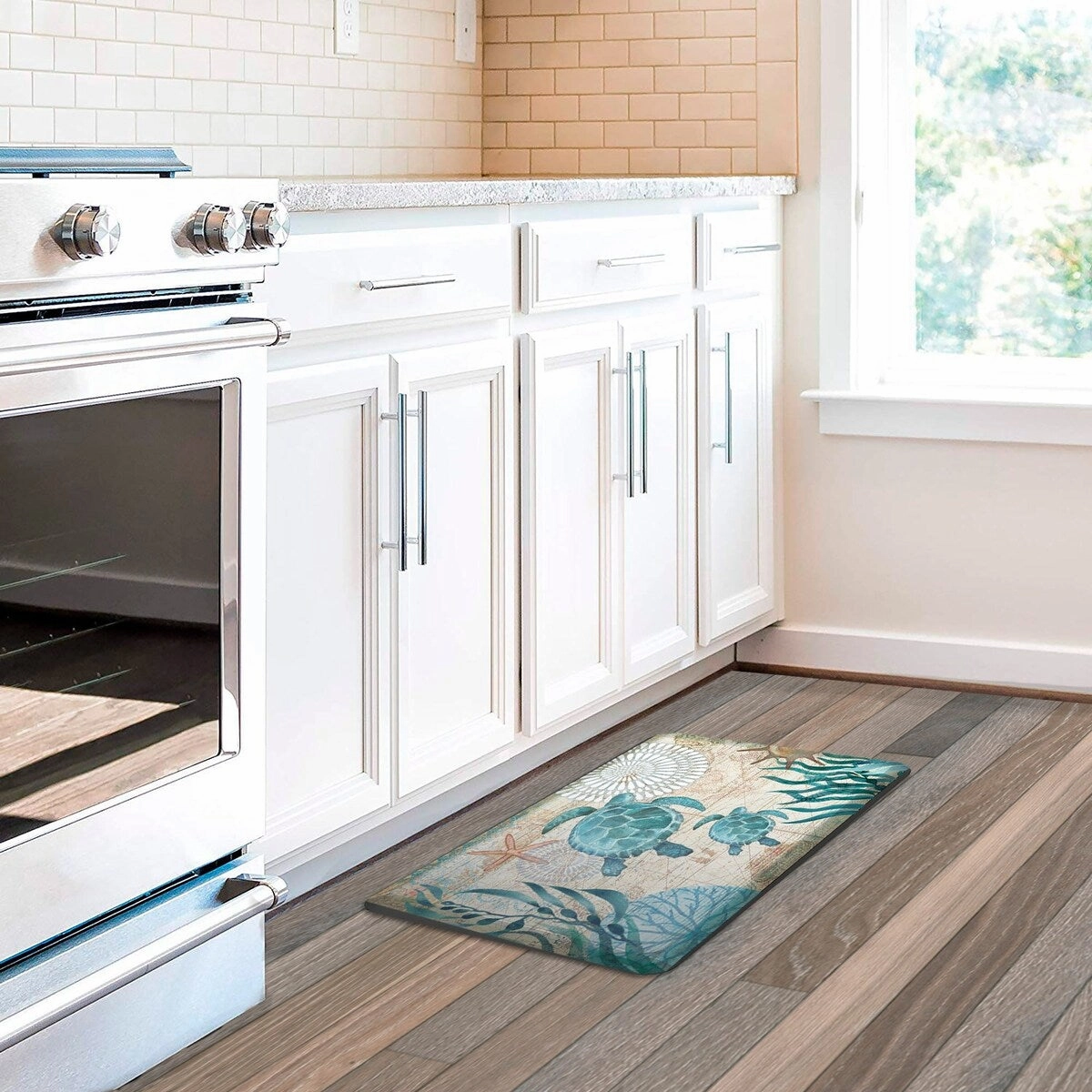 Bay Turtles Anti-Fatigue Kitchen Mat 20X30 - 20 x 30